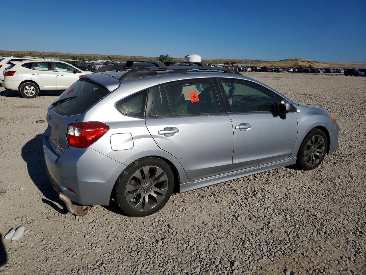 2013 Subaru Impreza Sport Limited Silver vin: JF1GPAU69DH806205