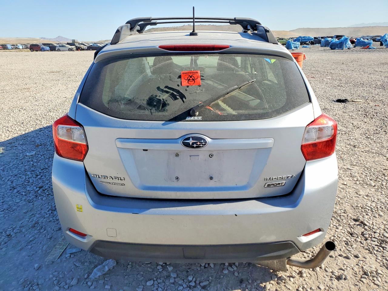 2013 Subaru Impreza Sport Limited Silver vin: JF1GPAU69DH806205