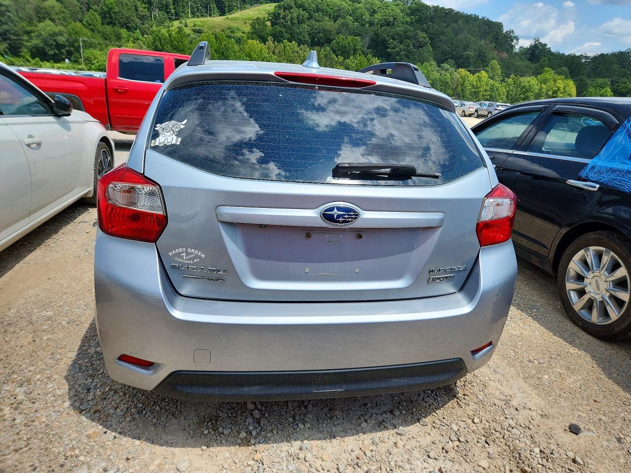 2016 Subaru Impreza Sport Limited Silver vin: JF1GPAU69GH342661