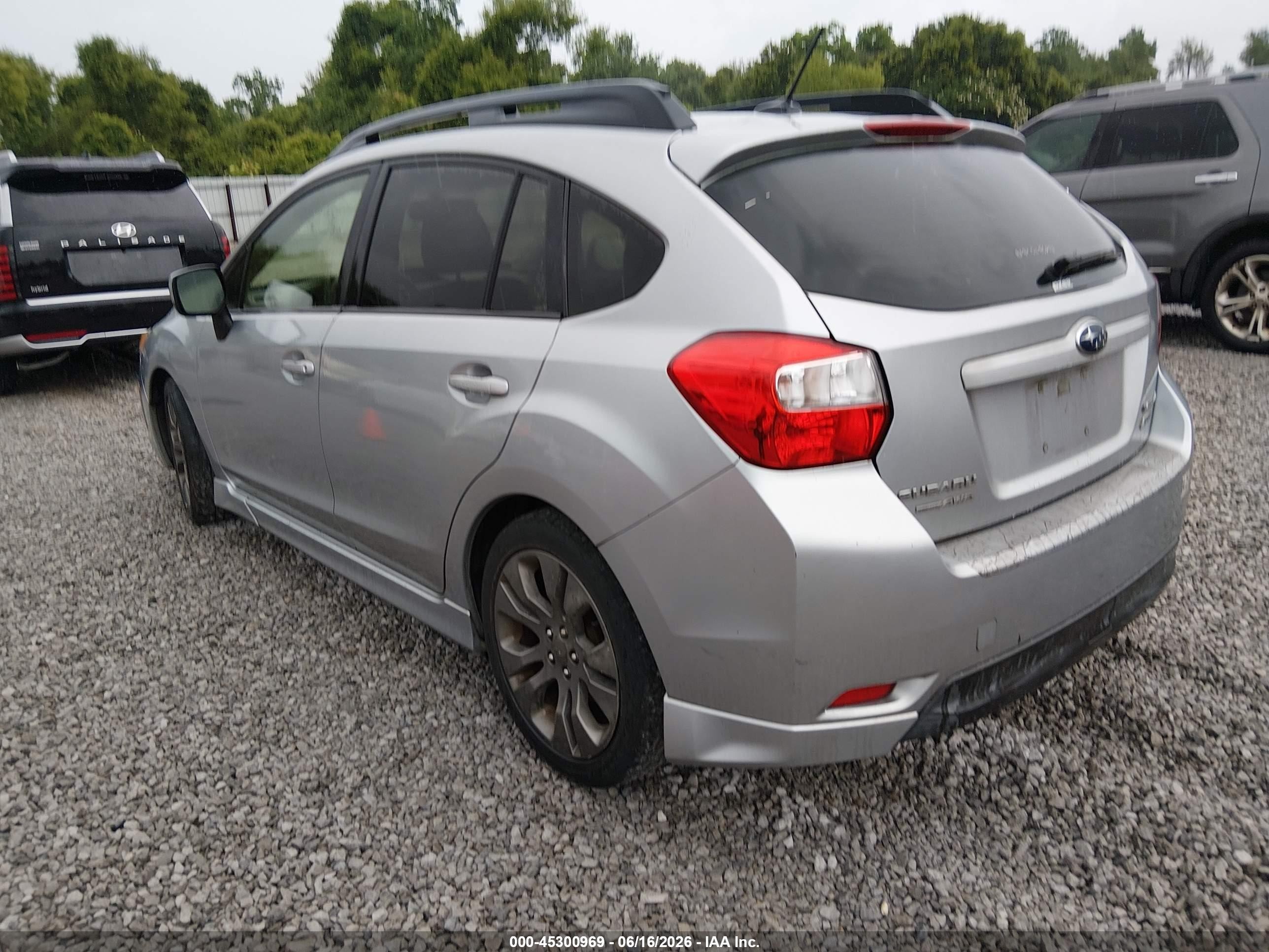 2012 Subaru Impreza 2.0i Sport Limited Silver vin: JF1GPAU6XCH242868