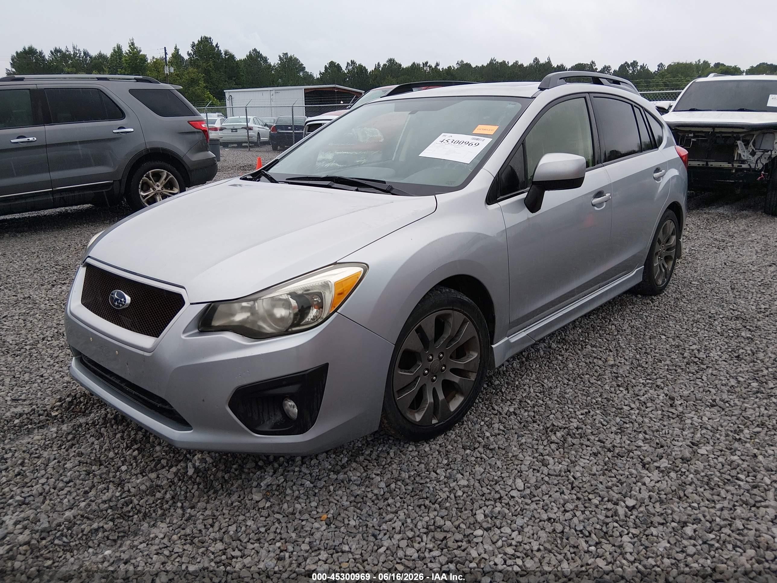 2012 Subaru Impreza 2.0i Sport Limited Silver vin: JF1GPAU6XCH242868