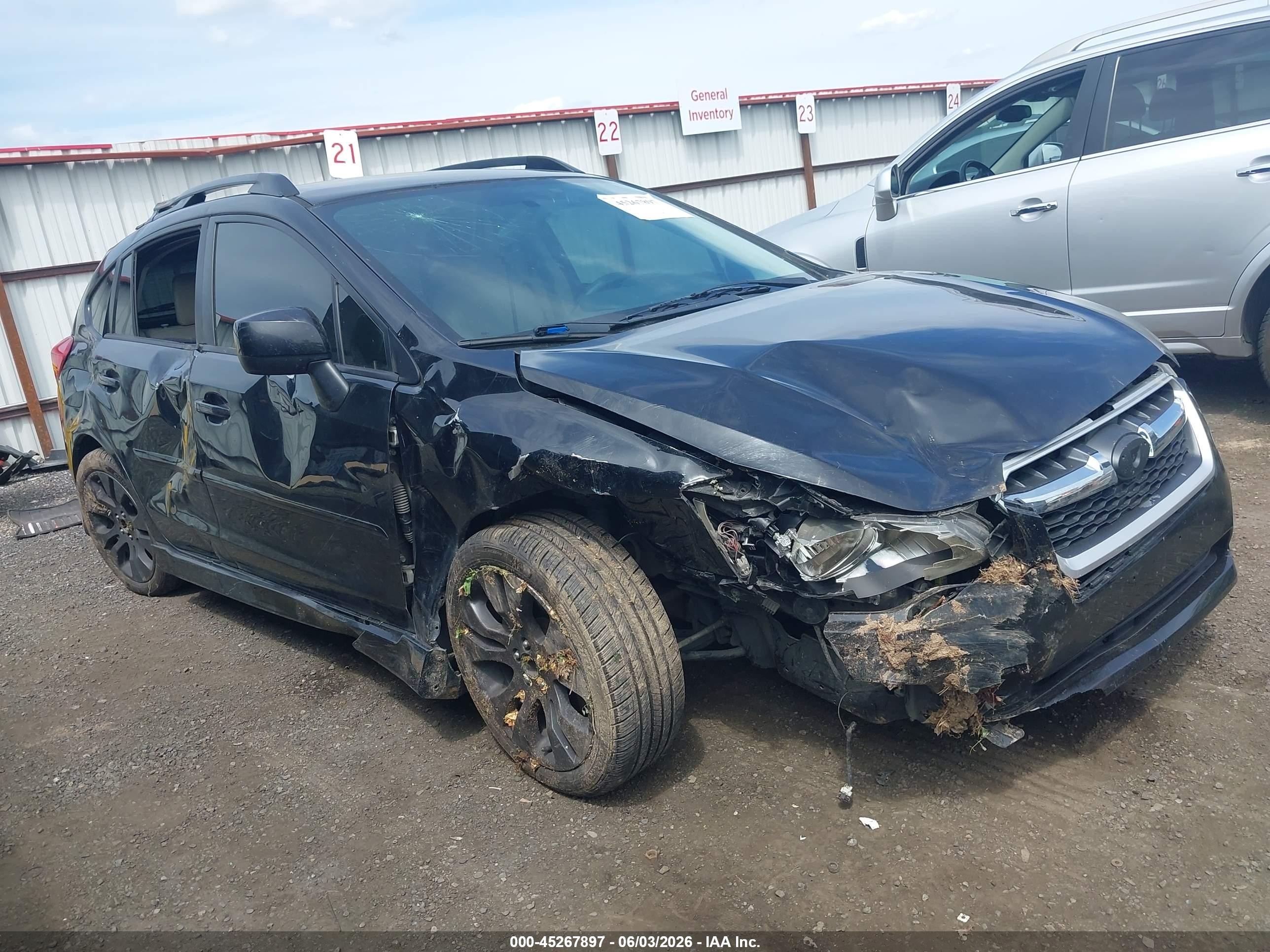 2014 Subaru Impreza 2.0i Sport Limited Черный vin: JF1GPAU6XE8268616