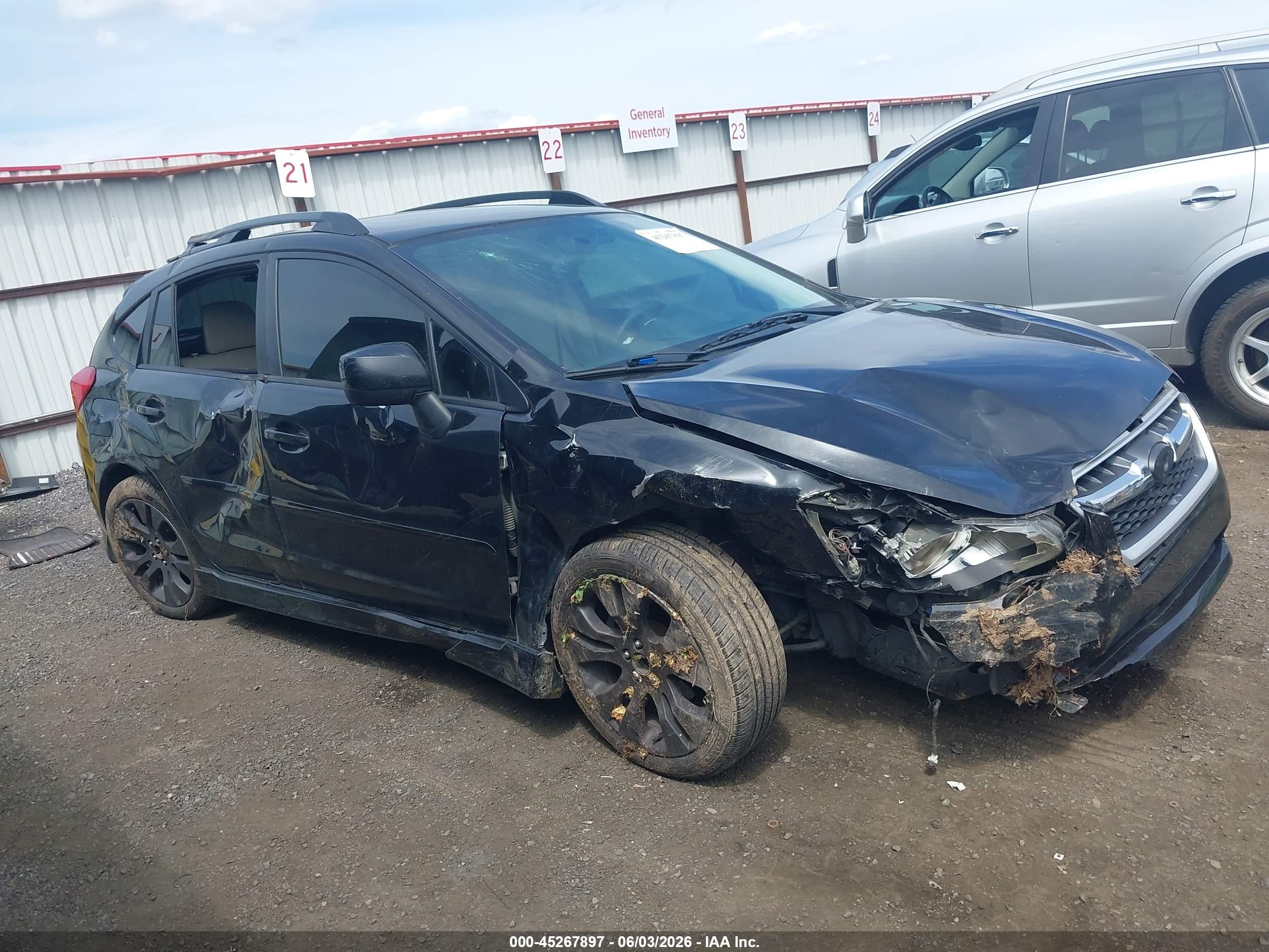 2014 Subaru Impreza 2.0i Sport Limited Черный vin: JF1GPAU6XE8268616
