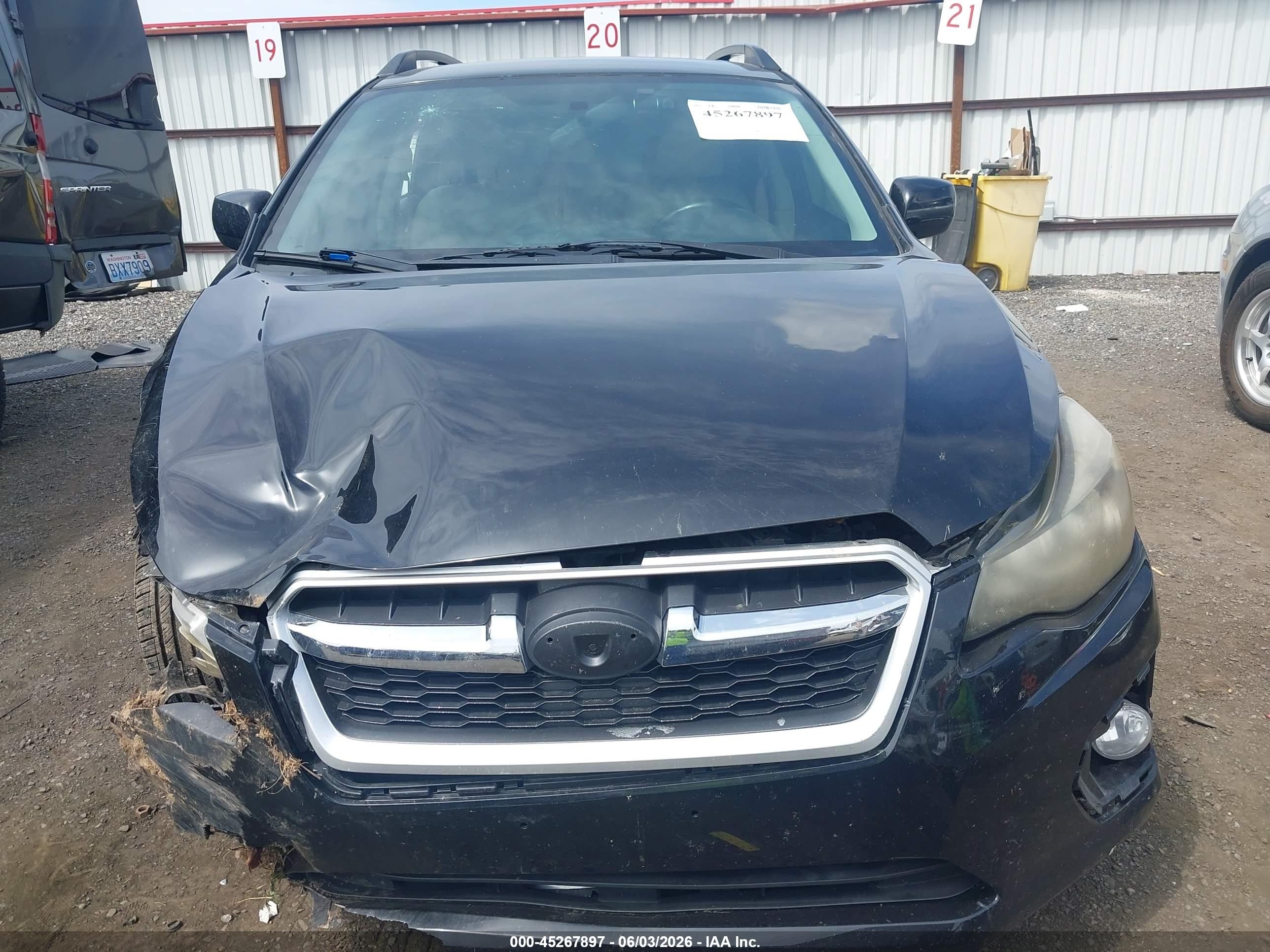 2014 Subaru Impreza 2.0i Sport Limited Черный vin: JF1GPAU6XE8268616