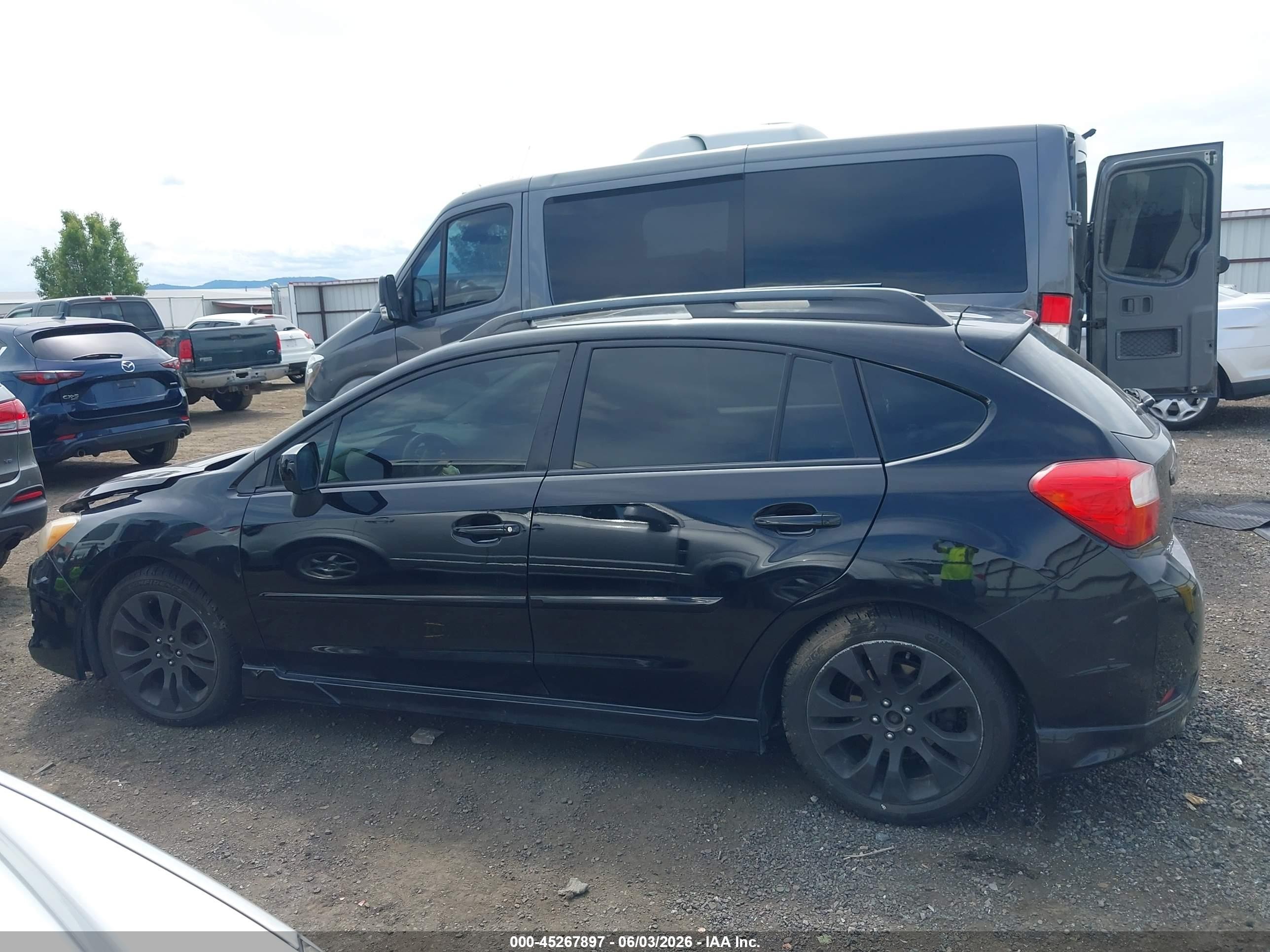 2014 Subaru Impreza 2.0i Sport Limited Черный vin: JF1GPAU6XE8268616