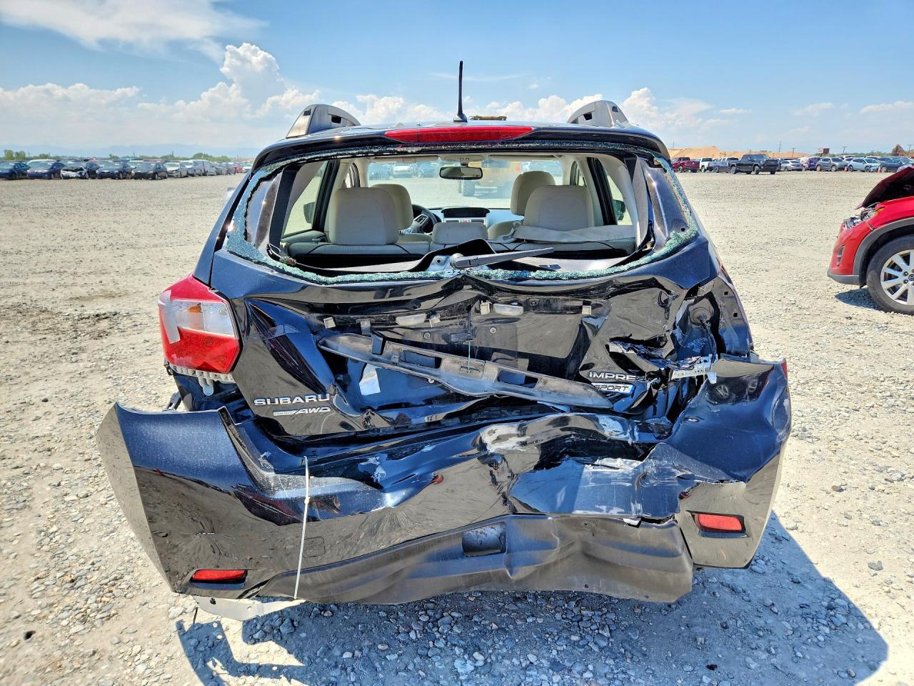 2015 Subaru Impreza Sport Black vin: JF1GPAU6XF8223466
