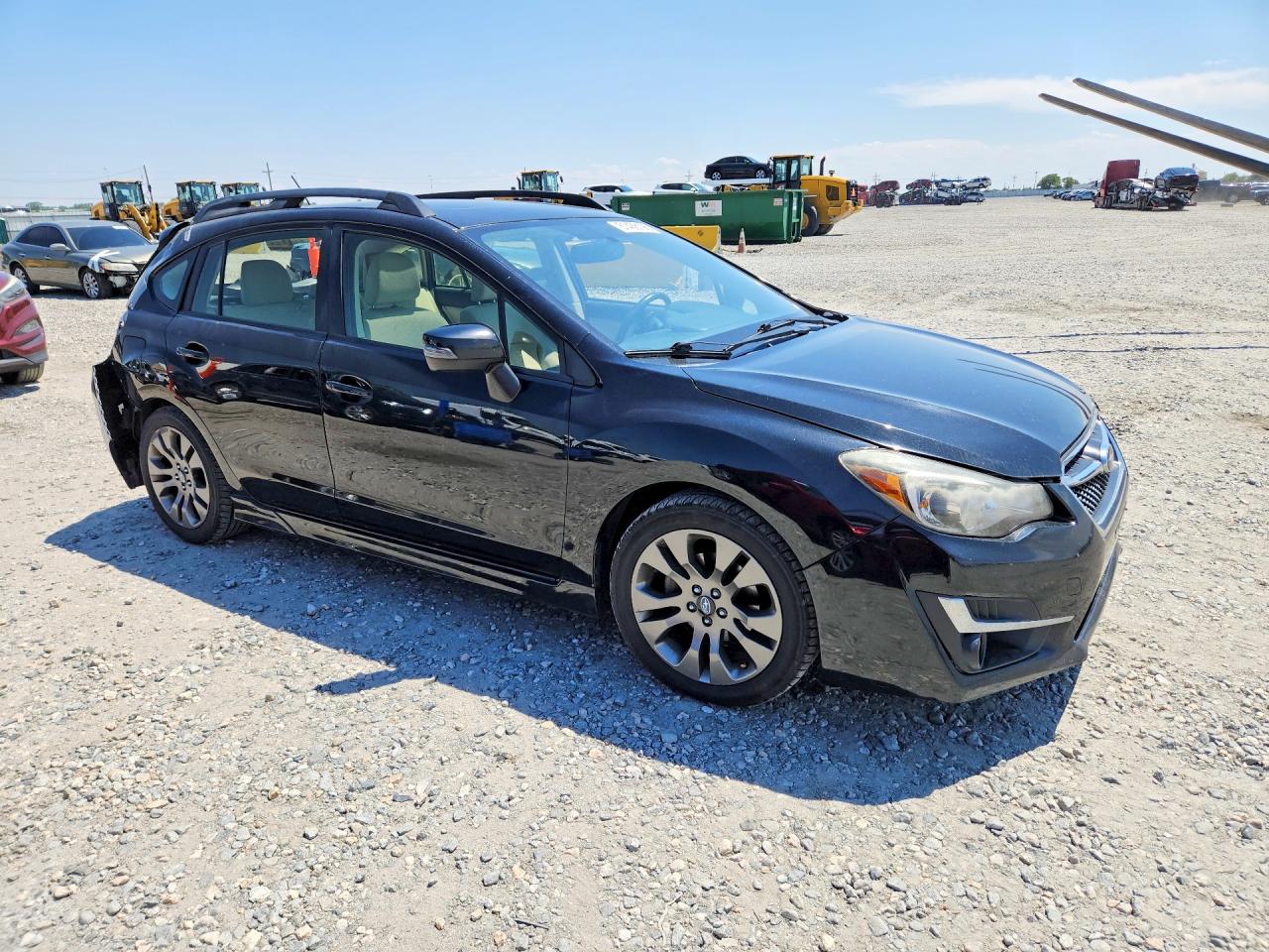2015 Subaru Impreza Sport Black vin: JF1GPAU6XF8223466