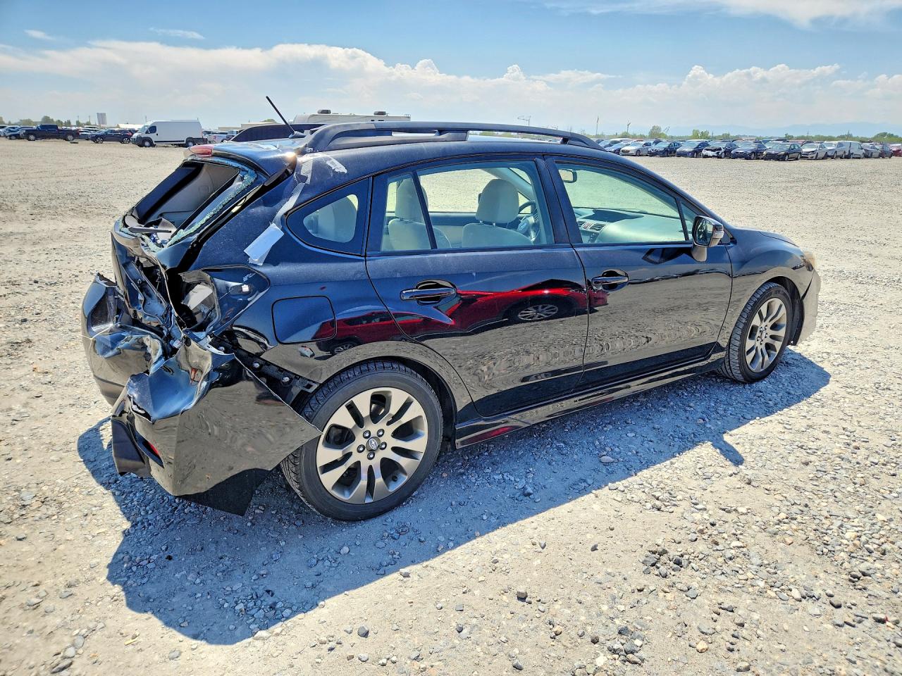 2015 Subaru Impreza Sport Black vin: JF1GPAU6XF8223466