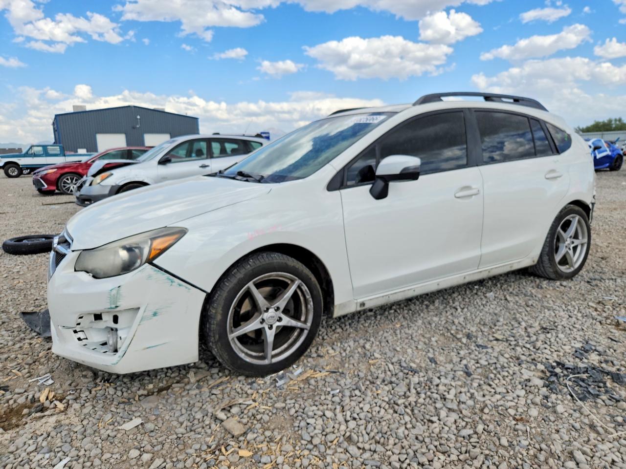 2015 Subaru Impreza Sport Белый vin: JF1GPAU6XFH326936