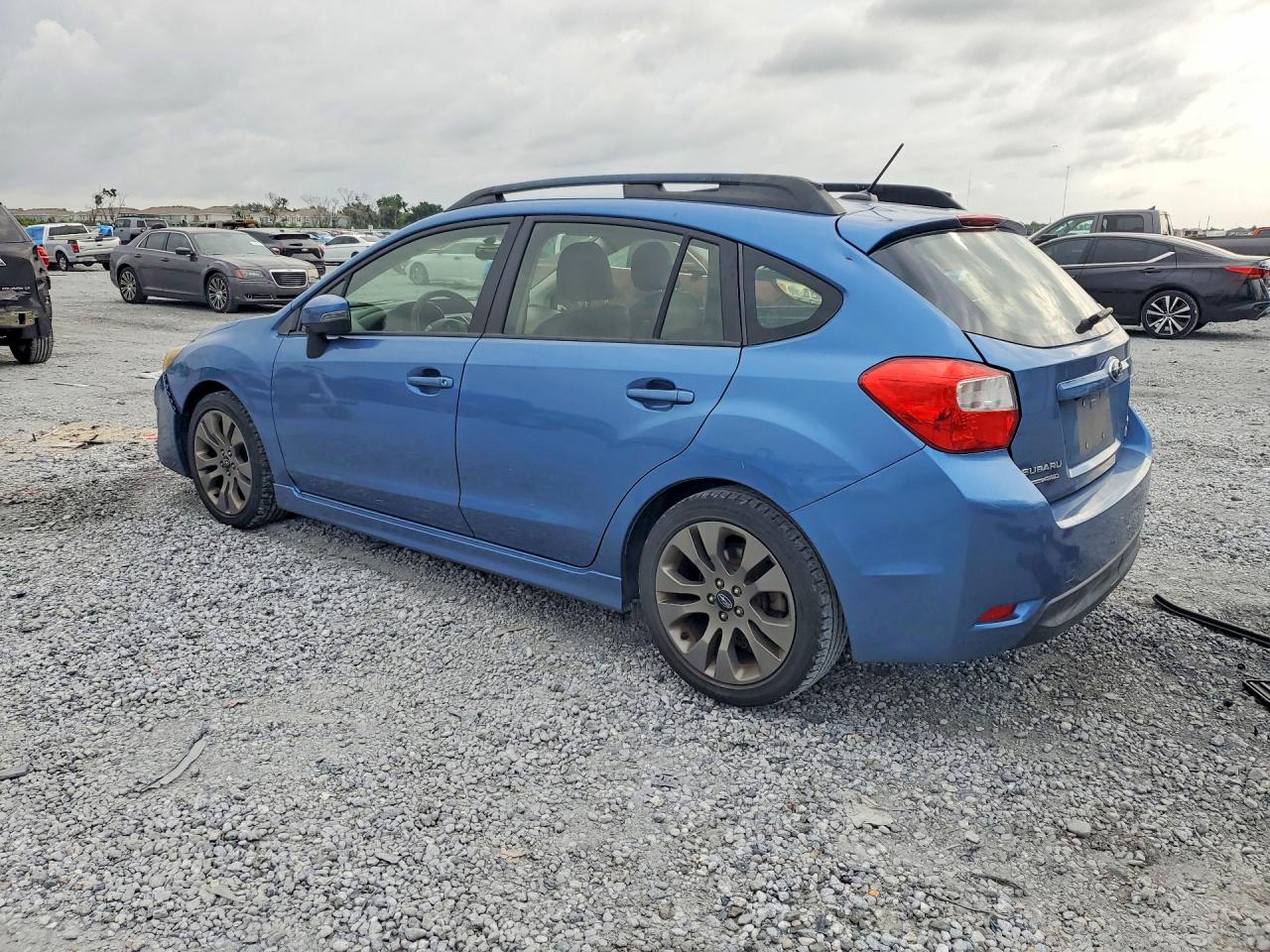 2015 Subaru Impreza Sport Limited Синий vin: JF1GPAV63FH278629