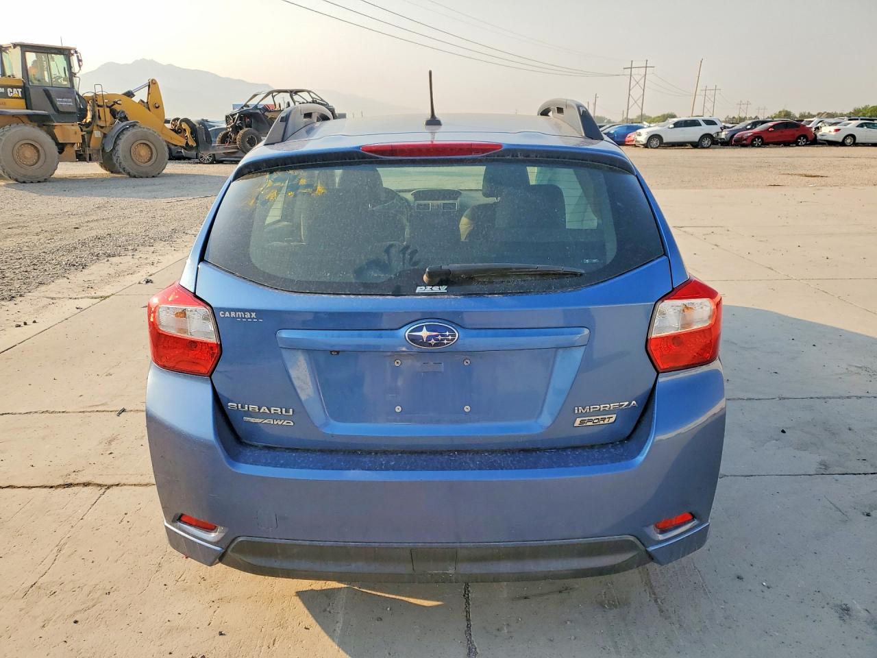 2015 Subaru Impreza Sport Limited Синий vin: JF1GPAV65F8236303