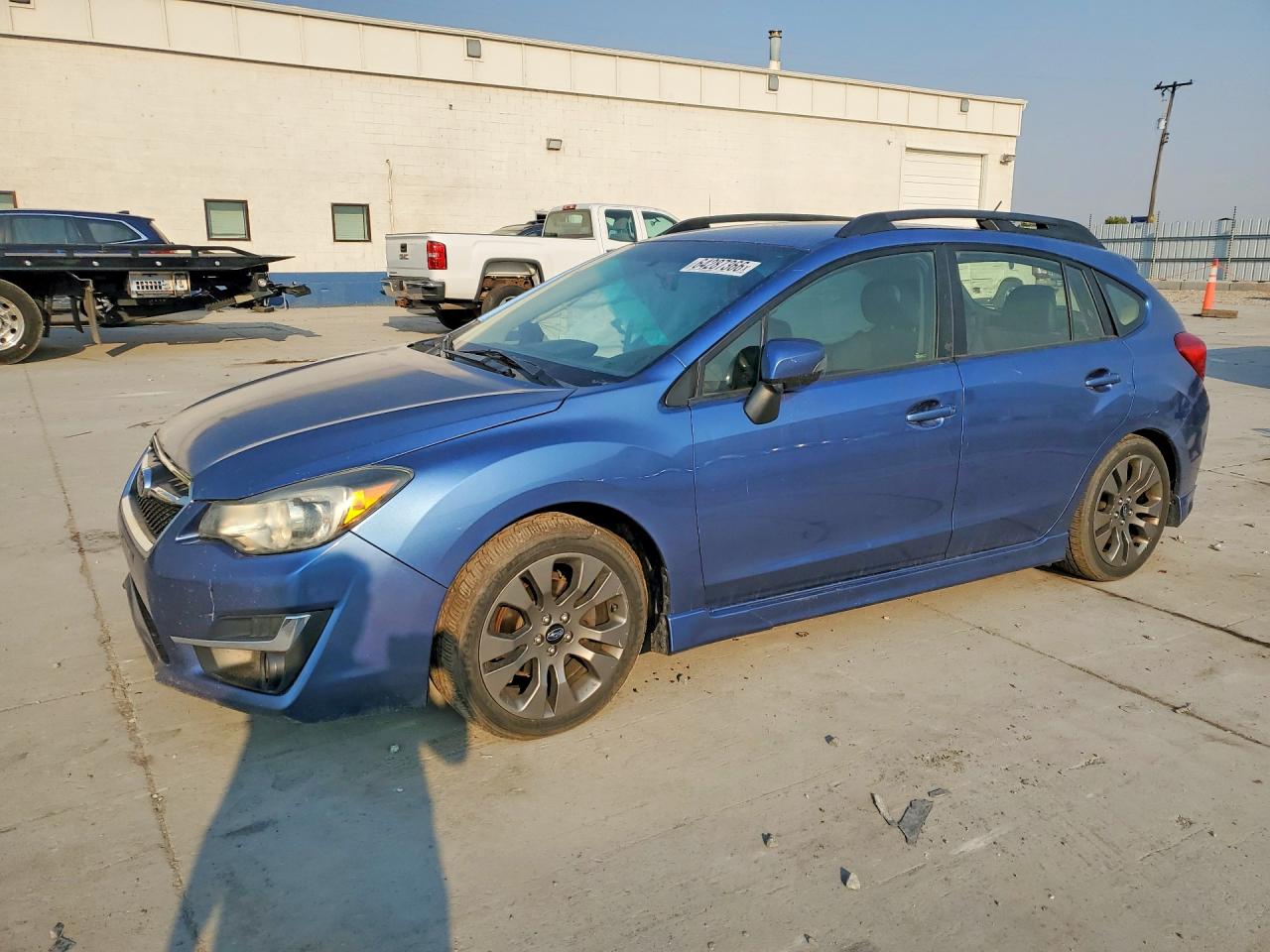 2015 Subaru Impreza Sport Limited Blue vin: JF1GPAV65F8236303