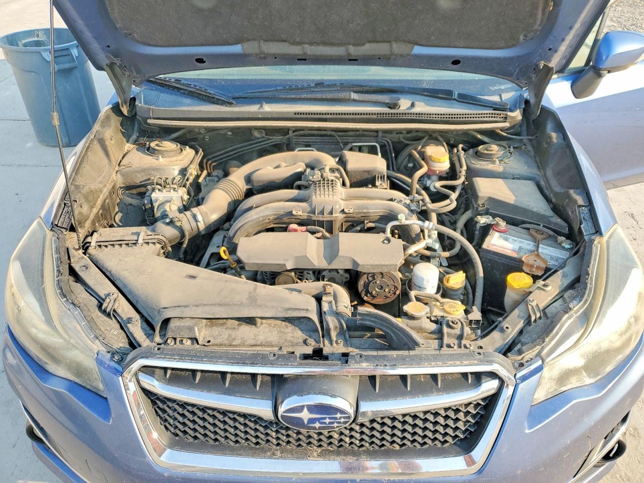 2015 Subaru Impreza Sport Limited Синий vin: JF1GPAV65F8236303