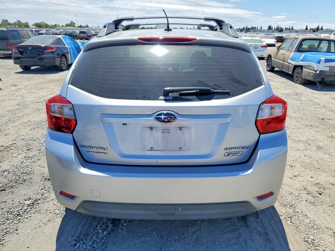 2015 Subaru Impreza Sport Limited Gray vin: JF1GPAV66F8230087