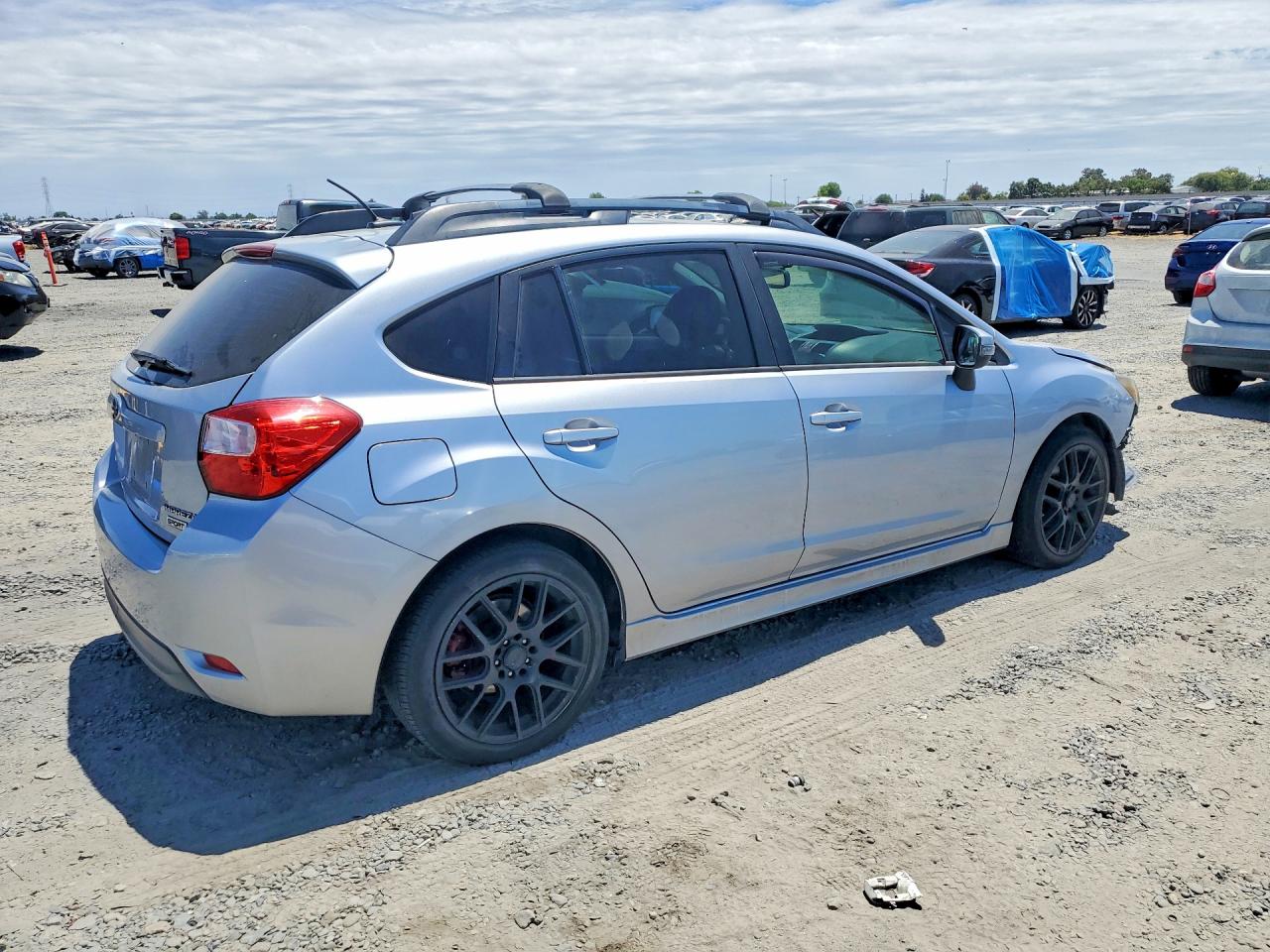 2015 Subaru Impreza Sport Limited Gray vin: JF1GPAV66F8230087