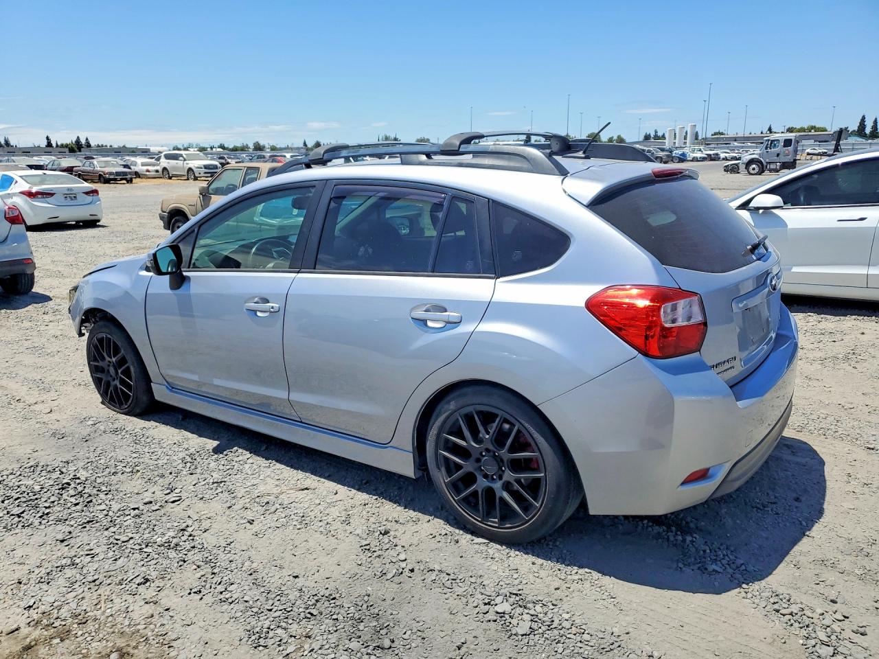 2015 Subaru Impreza Sport Limited Gray vin: JF1GPAV66F8230087