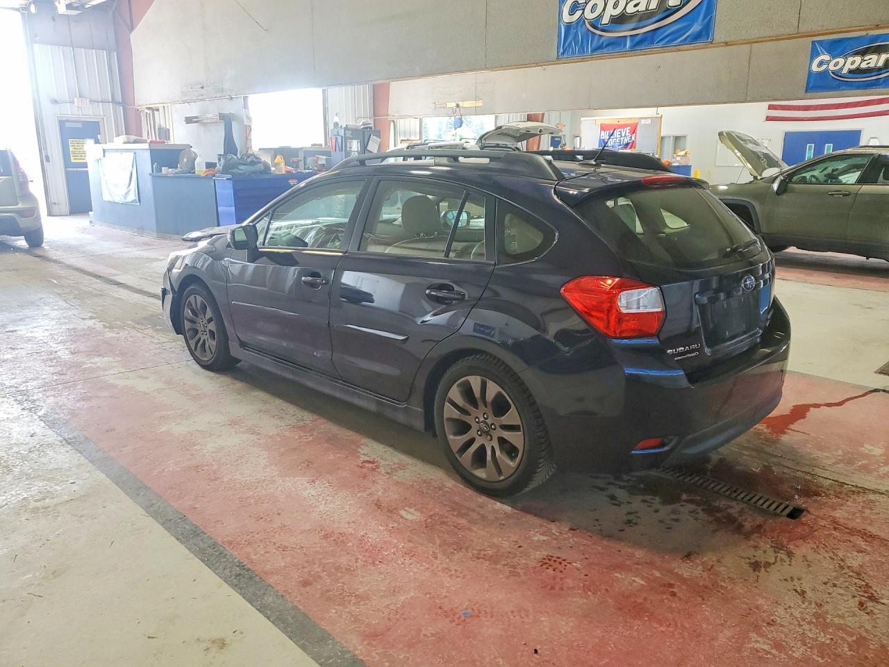 2015 Subaru Impreza Sport Limited Blue vin: JF1GPAV69FH233422
