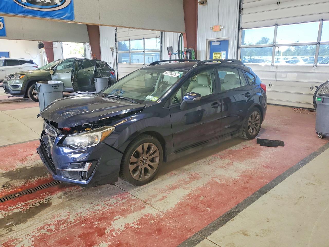 2015 Subaru Impreza Sport Limited Blue vin: JF1GPAV69FH233422