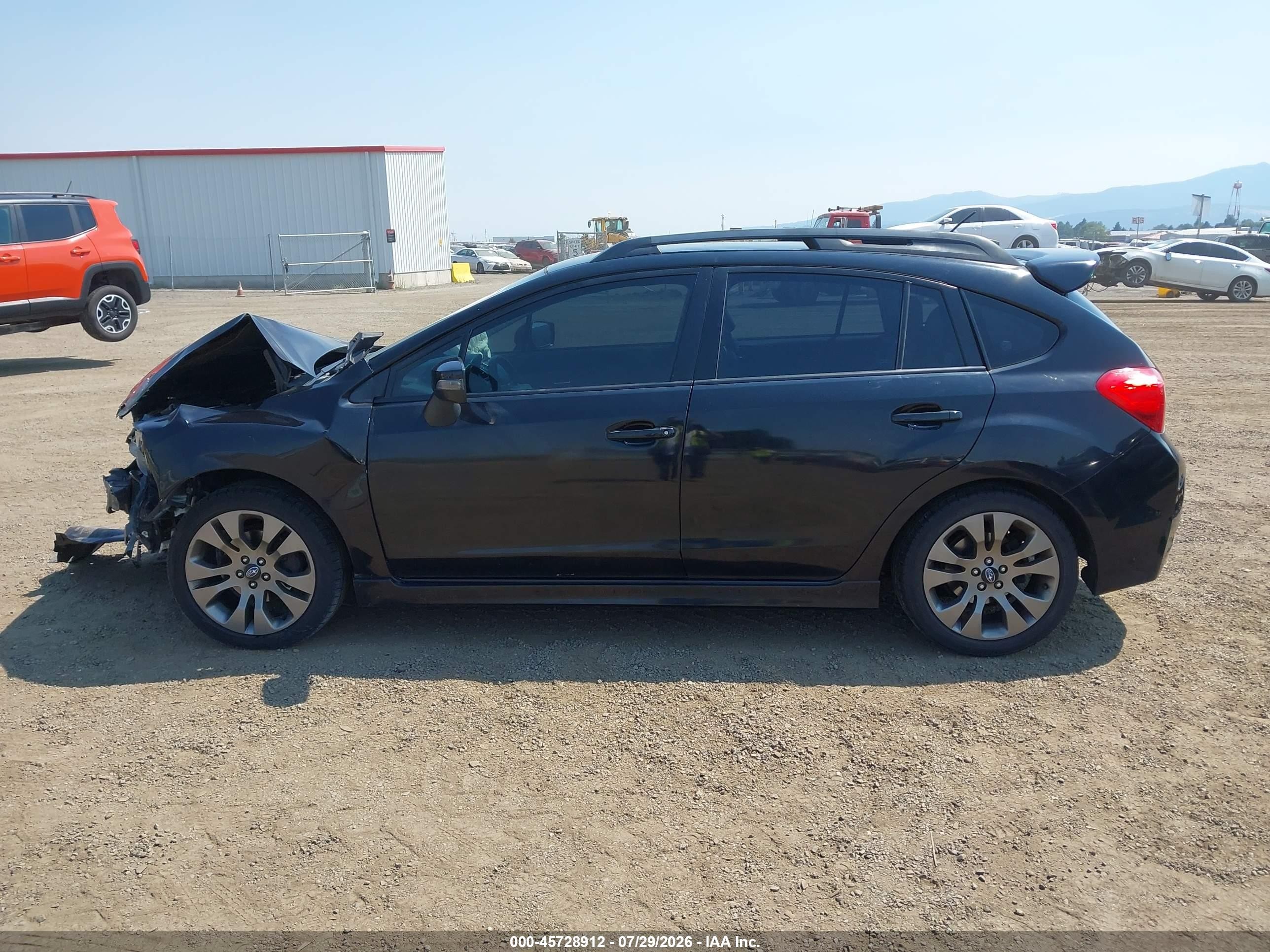 2015 Subaru Impreza 2.0i Sport Limited Black vin: JF1GPAV6XFH290017