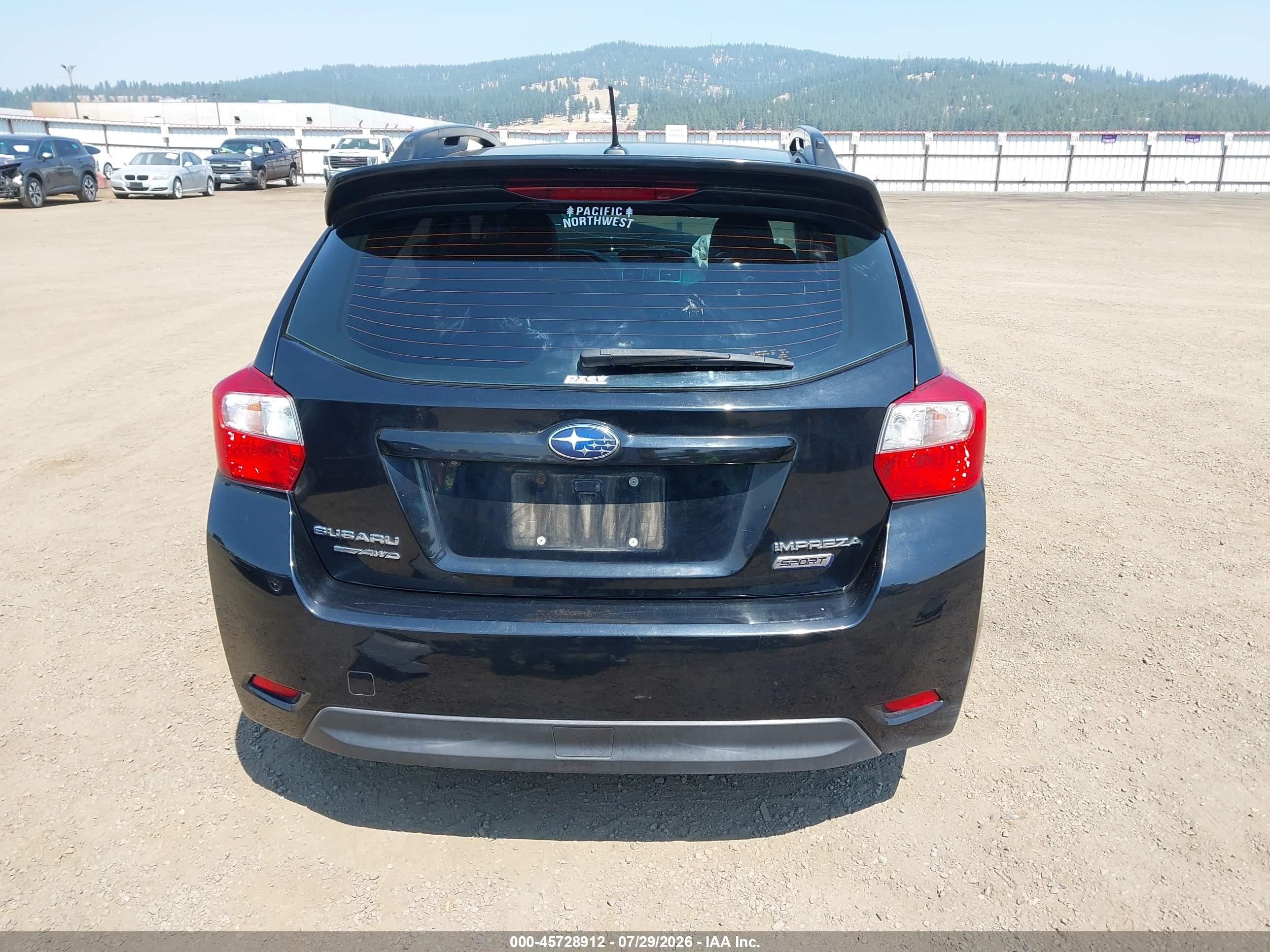 2015 Subaru Impreza 2.0i Sport Limited Black vin: JF1GPAV6XFH290017