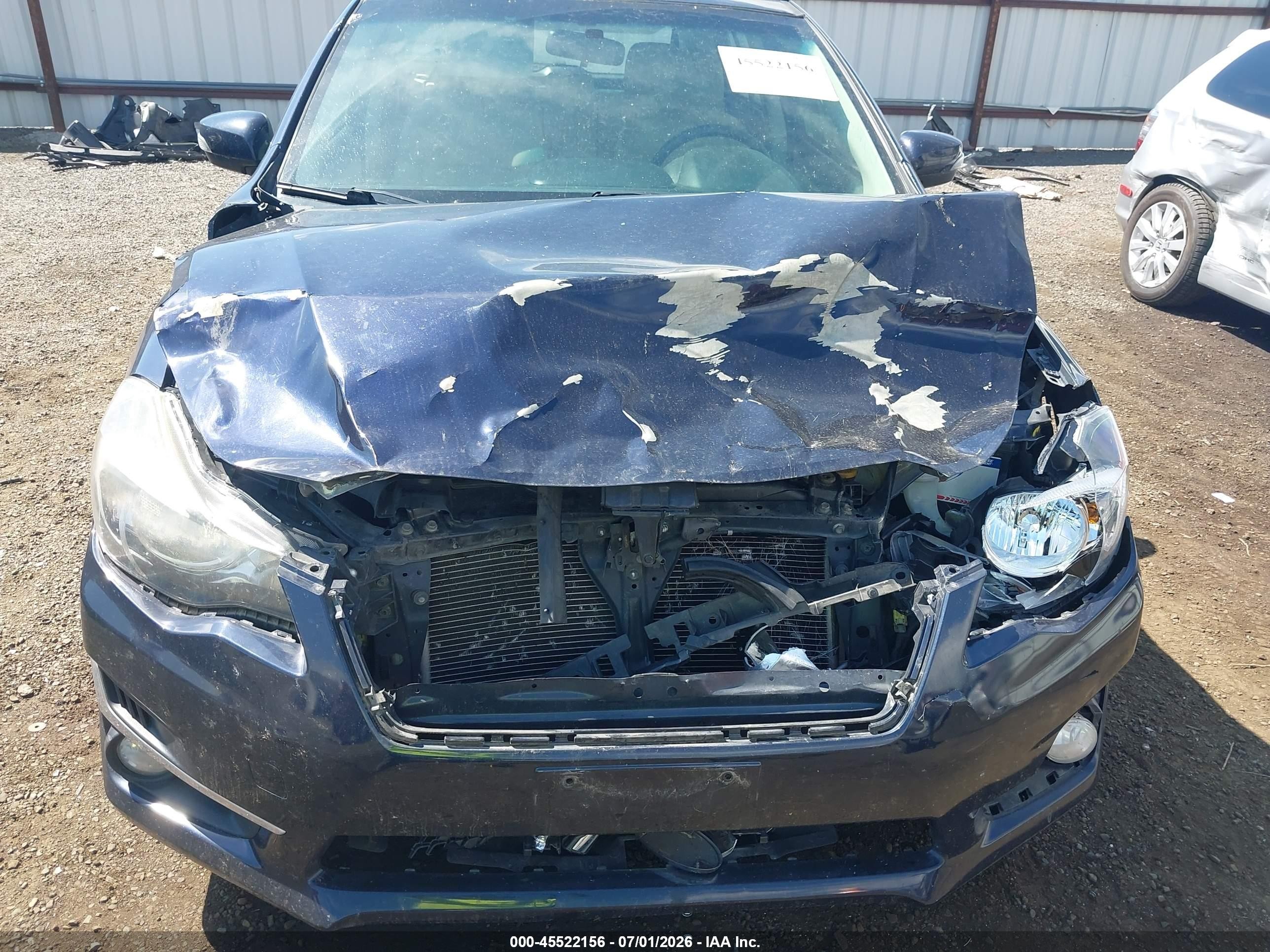 2015 Subaru Impreza 2.0i Sport Limited Dark Blue vin: JF1GPAW61FH205211