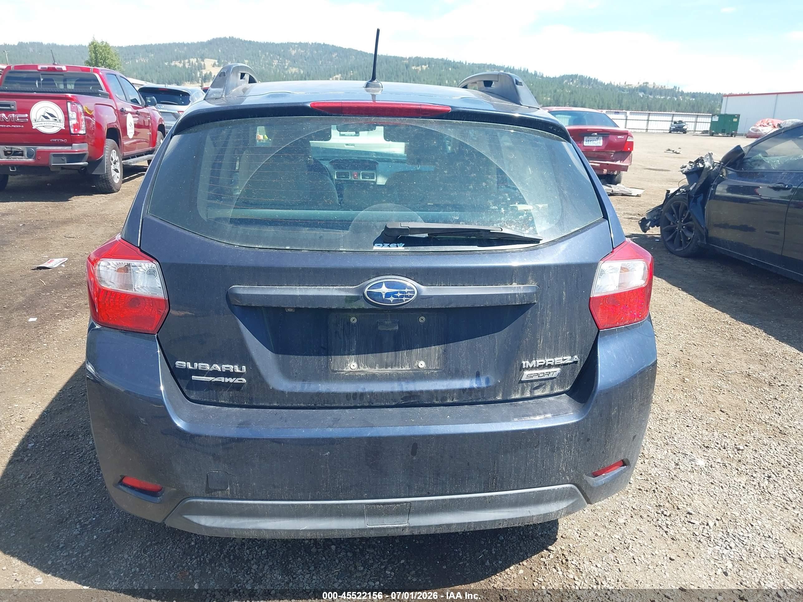 2015 Subaru Impreza 2.0i Sport Limited Dark Blue vin: JF1GPAW61FH205211