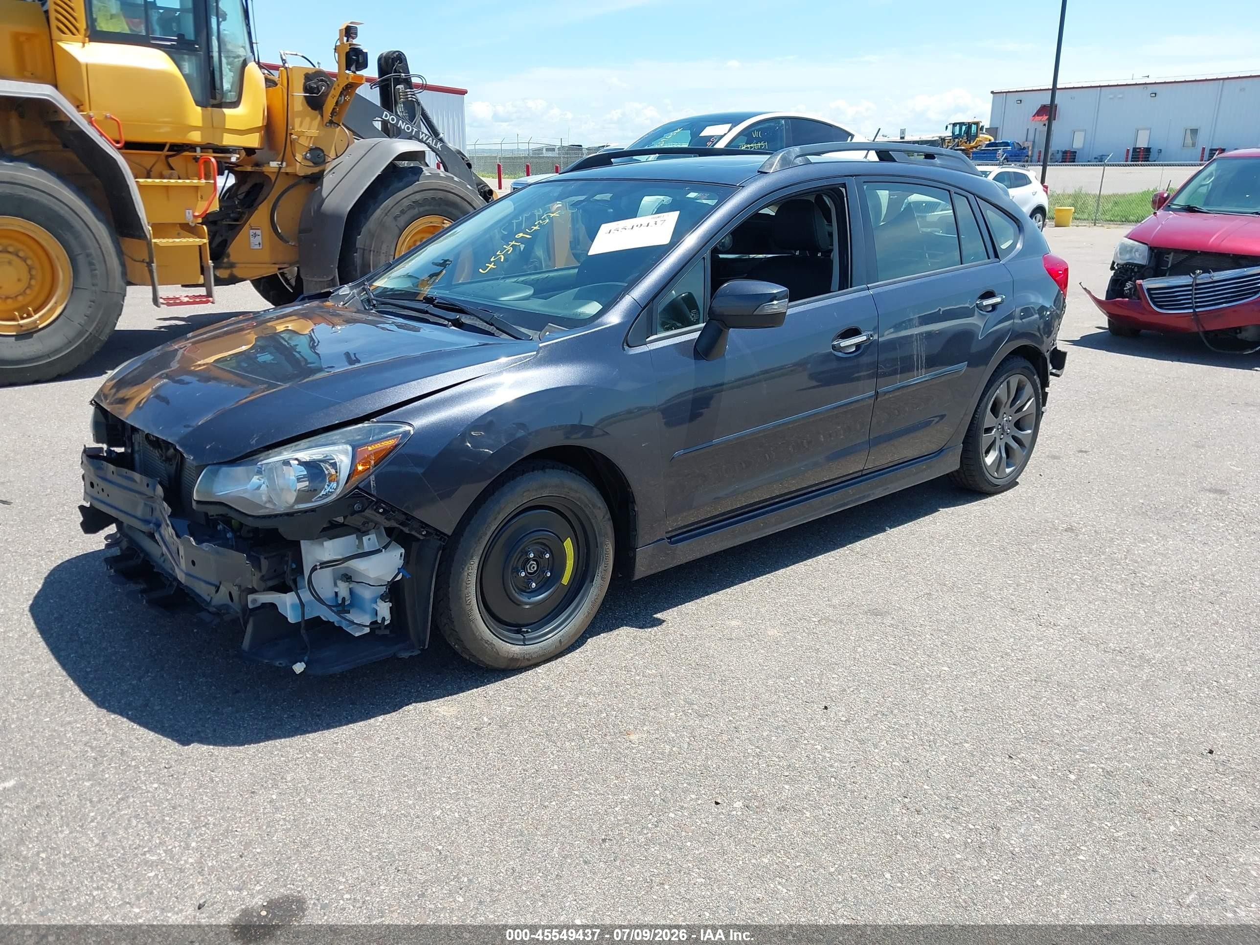 2015 Subaru Impreza 2.0i Sport Limited Gray vin: JF1GPAW65FH301097
