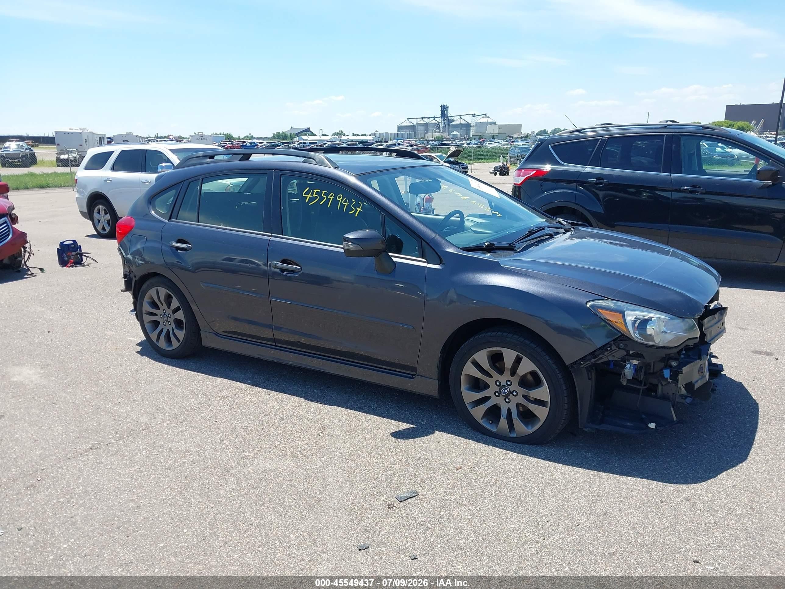 2015 Subaru Impreza 2.0i Sport Limited Gray vin: JF1GPAW65FH301097