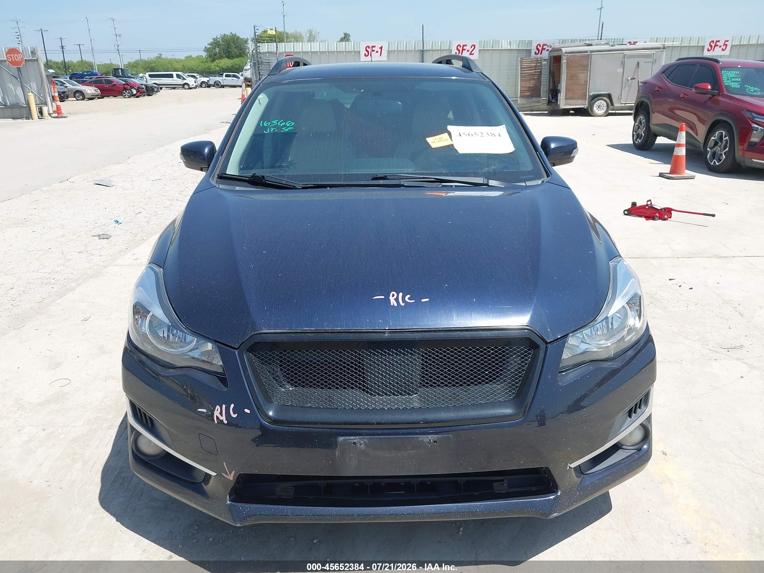 2015 Subaru Impreza 2.0i Sport Limited Dark Blue vin: JF1GPAW66FH290353