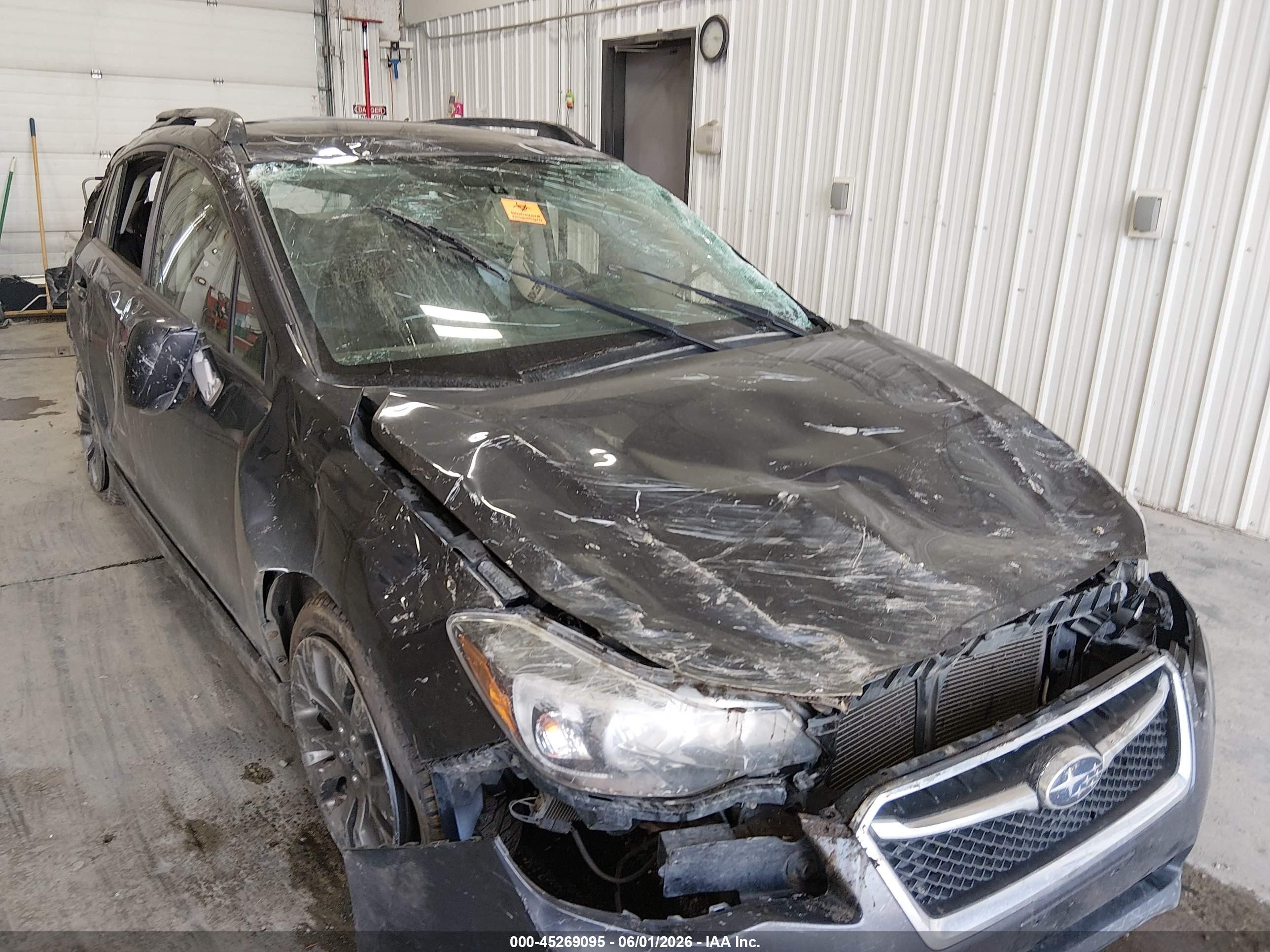 2015 Subaru Impreza 2.0i Sport Limited Gray vin: JF1GPAW67F8206055
