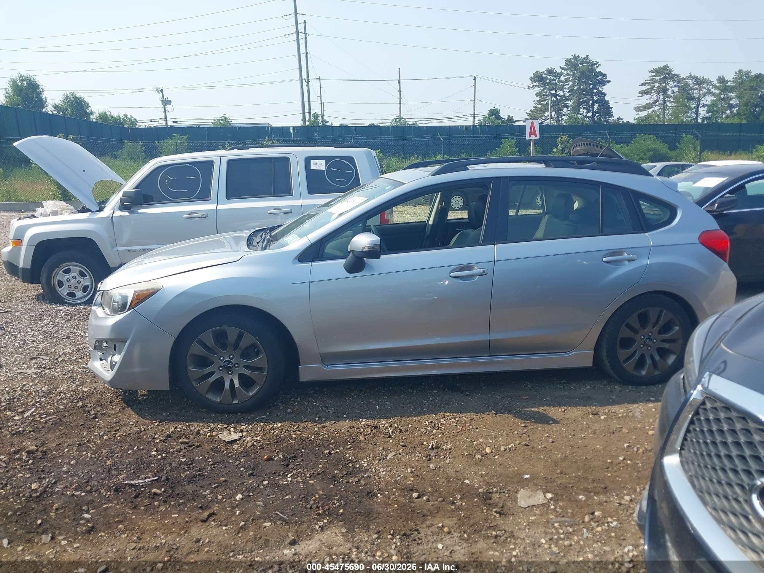 2015 Subaru Impreza 2.0i Sport Limited Blue vin: JF1GPAW69FH201391