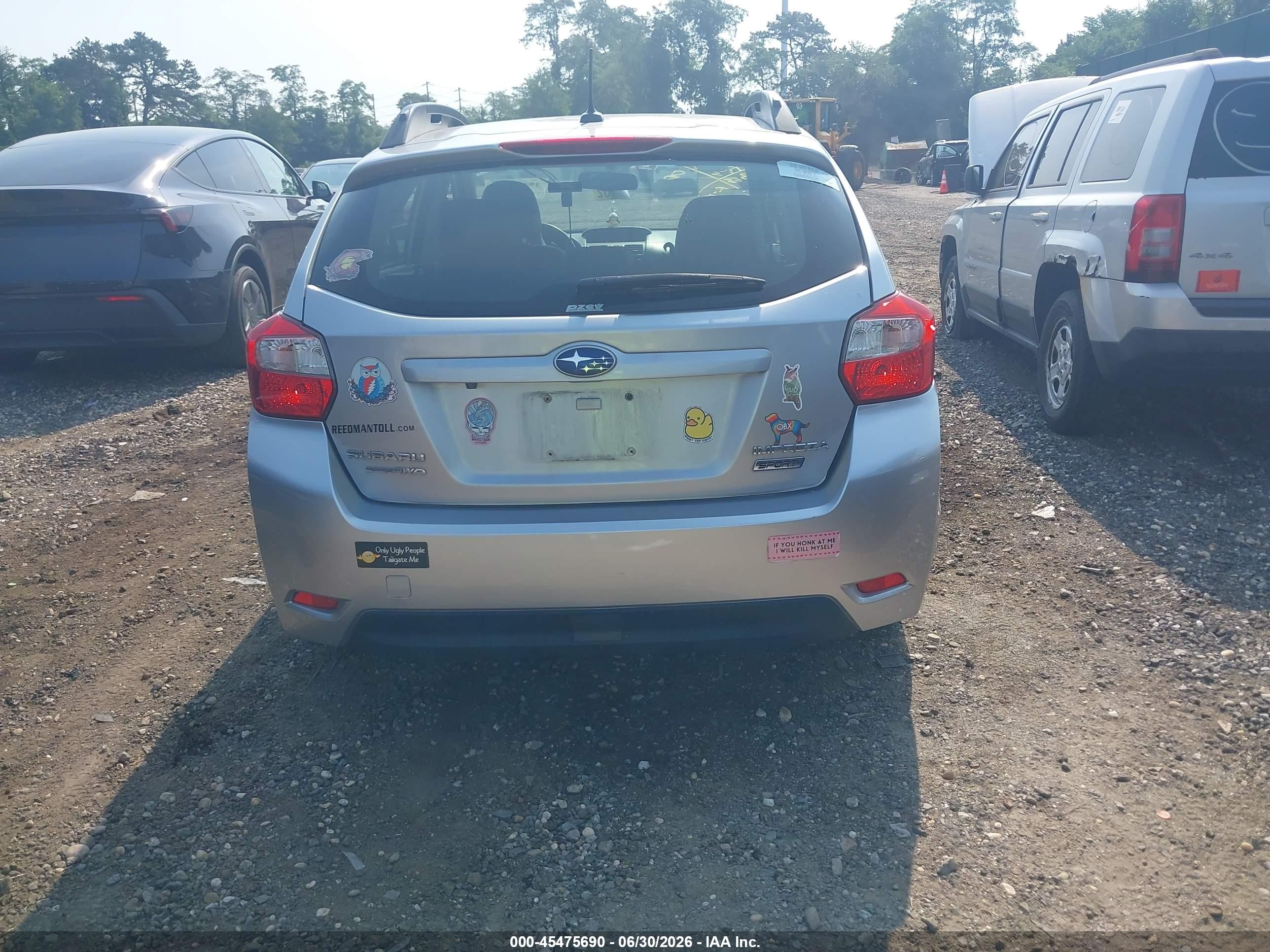 2015 Subaru Impreza 2.0i Sport Limited Blue vin: JF1GPAW69FH201391