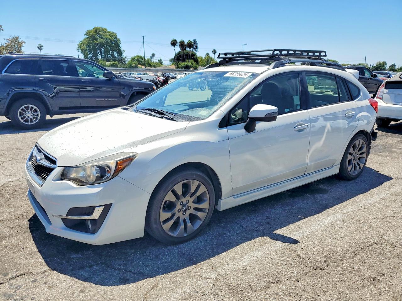 2015 Subaru Impreza Sport Limited White vin: JF1GPAW6XF8204090