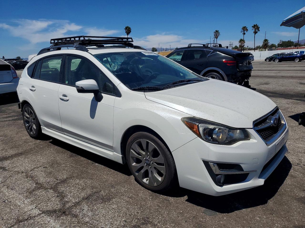 2015 Subaru Impreza Sport Limited White vin: JF1GPAW6XF8204090