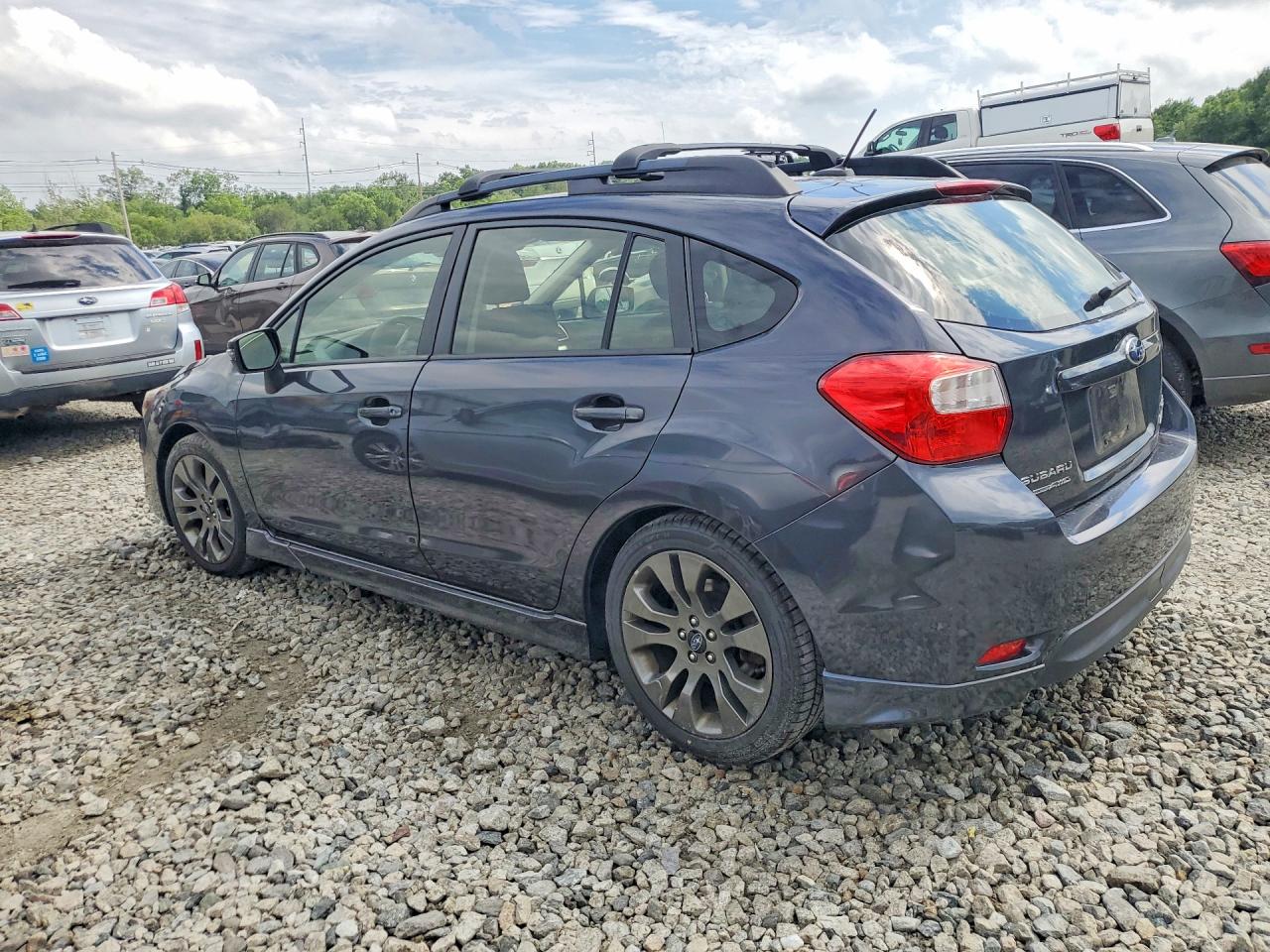 2015 Subaru Impreza Sport Charcoal vin: JF1GPAY61F8237654