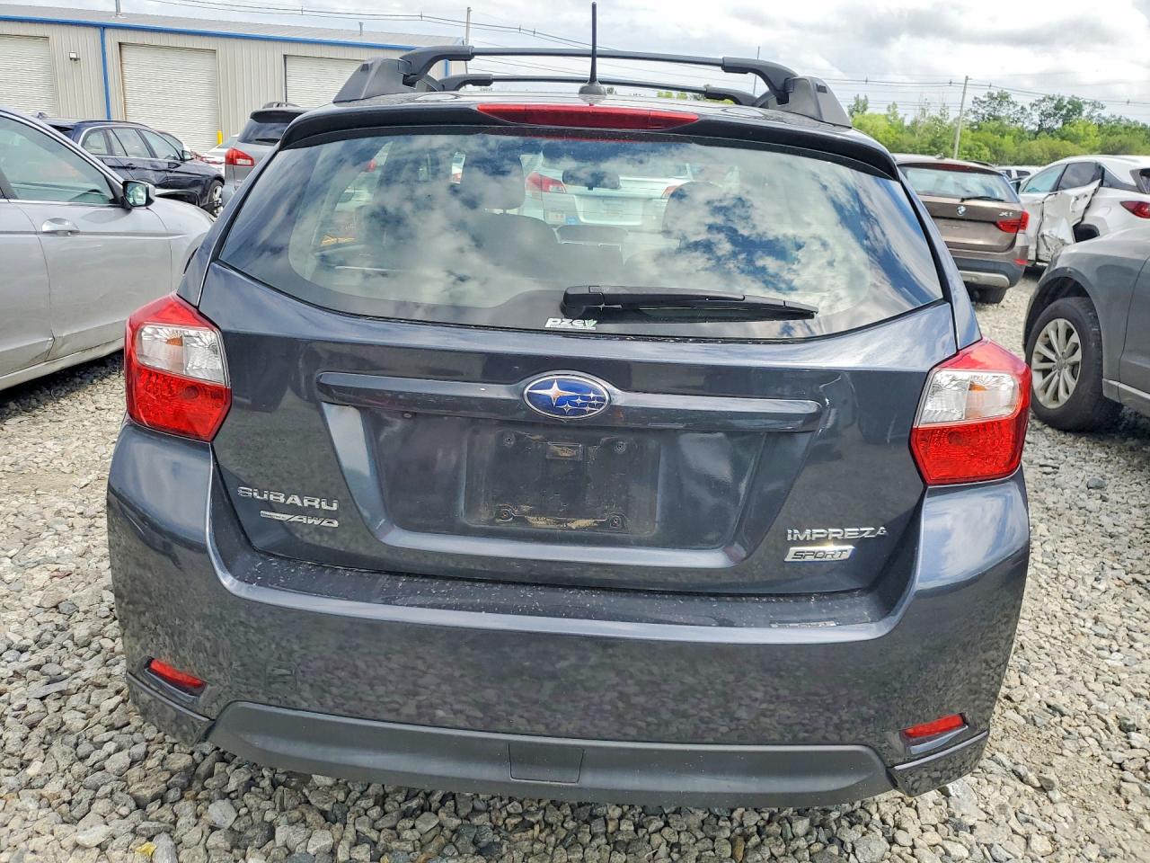 2015 Subaru Impreza Sport Charcoal vin: JF1GPAY61F8237654
