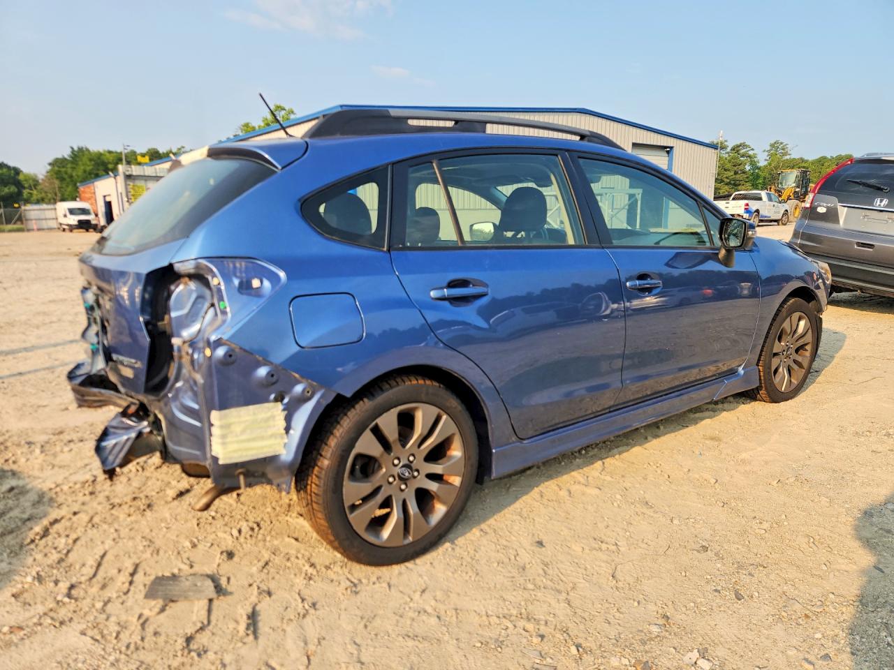 2015 Subaru Impreza Sport Blue vin: JF1GPAY62F8235508