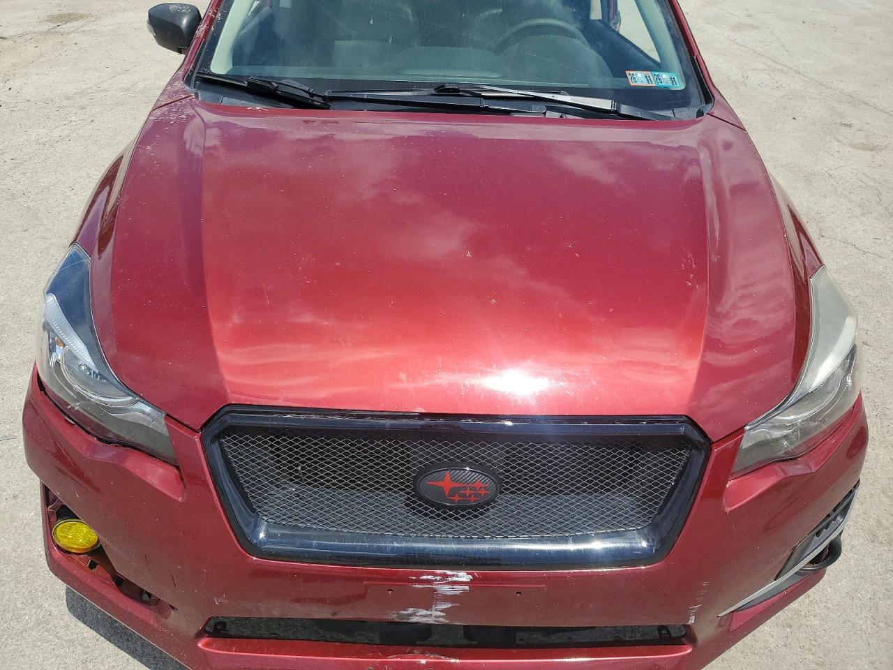 2016 Subaru Impreza Sport Limited Red vin: JF1GPAY63GH213857