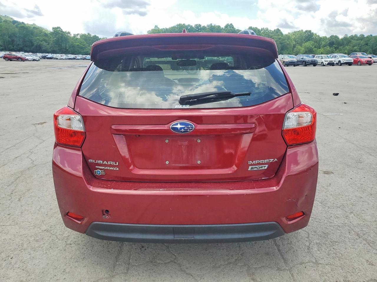 2016 Subaru Impreza Sport Limited Red vin: JF1GPAY63GH213857
