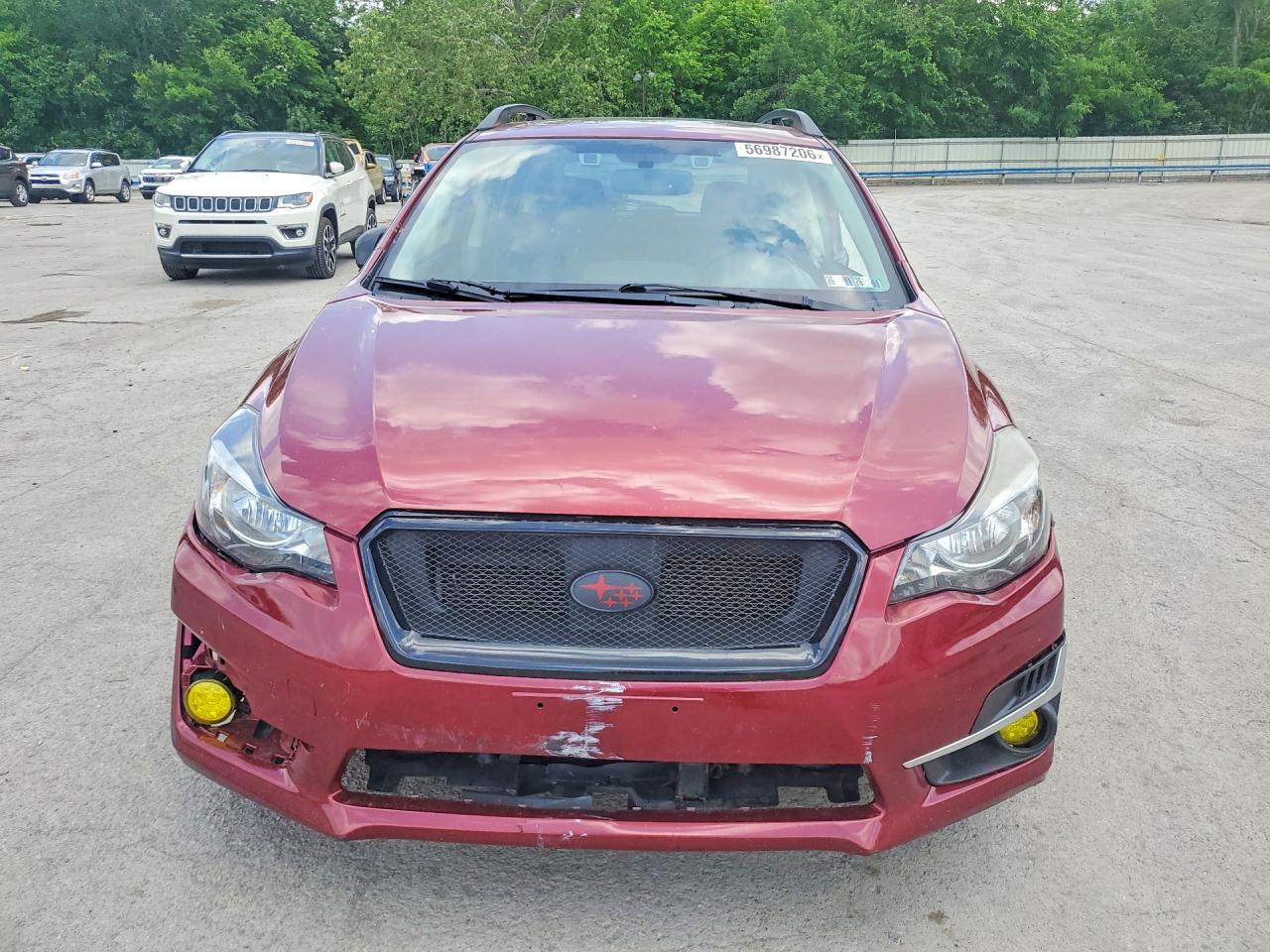 2016 Subaru Impreza Sport Limited Red vin: JF1GPAY63GH213857
