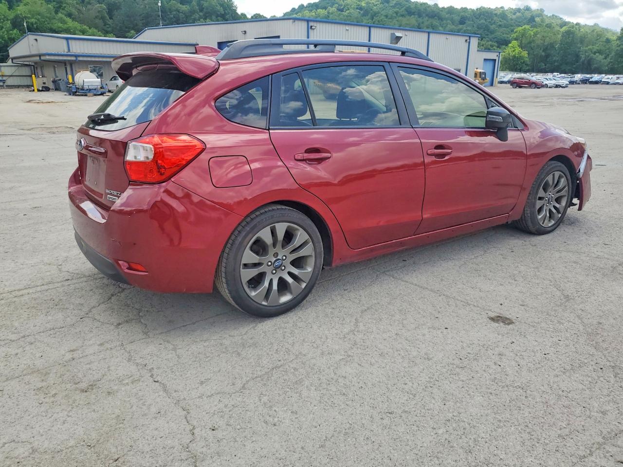 2016 Subaru Impreza Sport Limited Red vin: JF1GPAY63GH213857