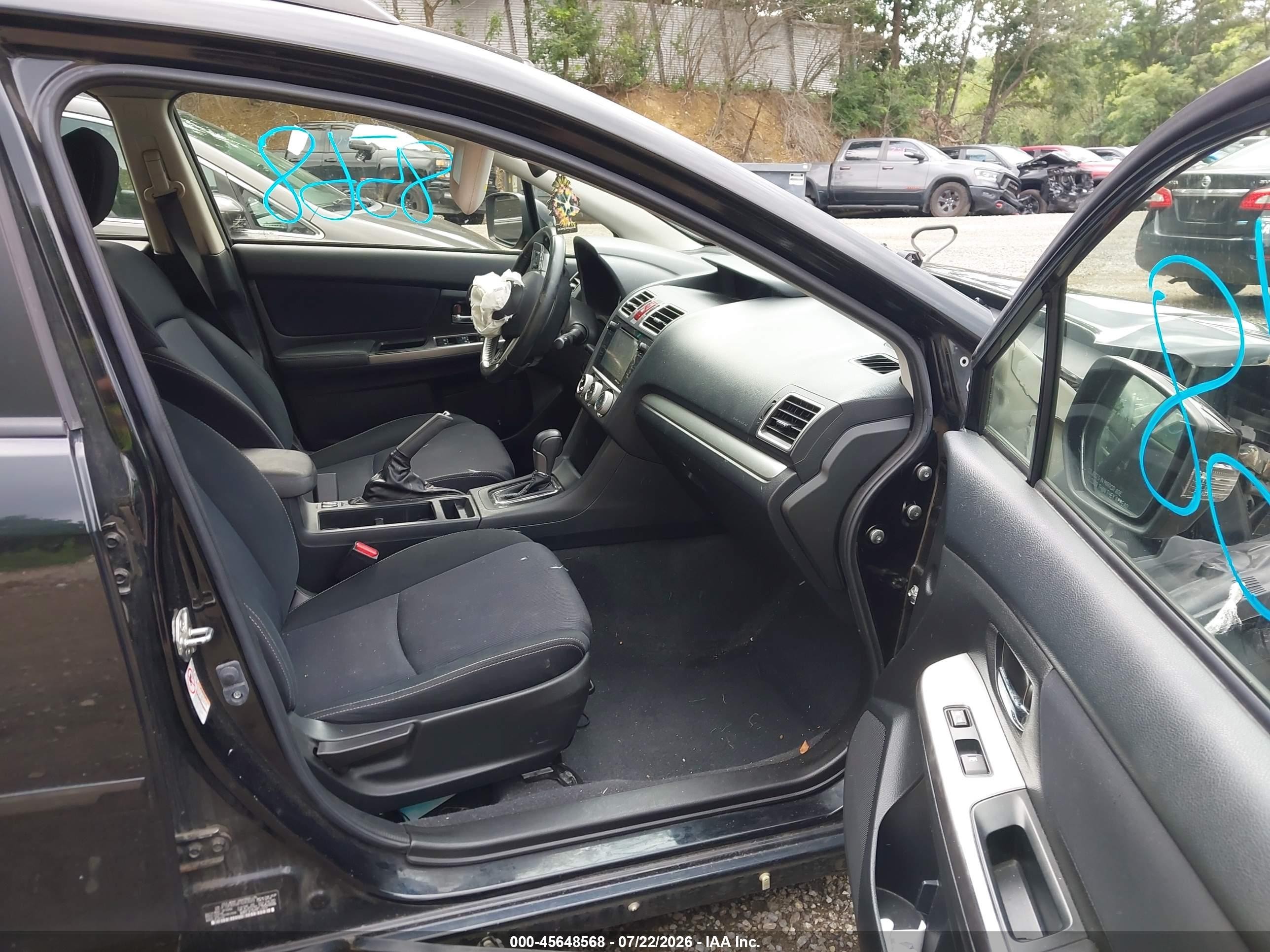 2015 Subaru Impreza 2.0i Sport Premium Черный vin: JF1GPAY64F8243593