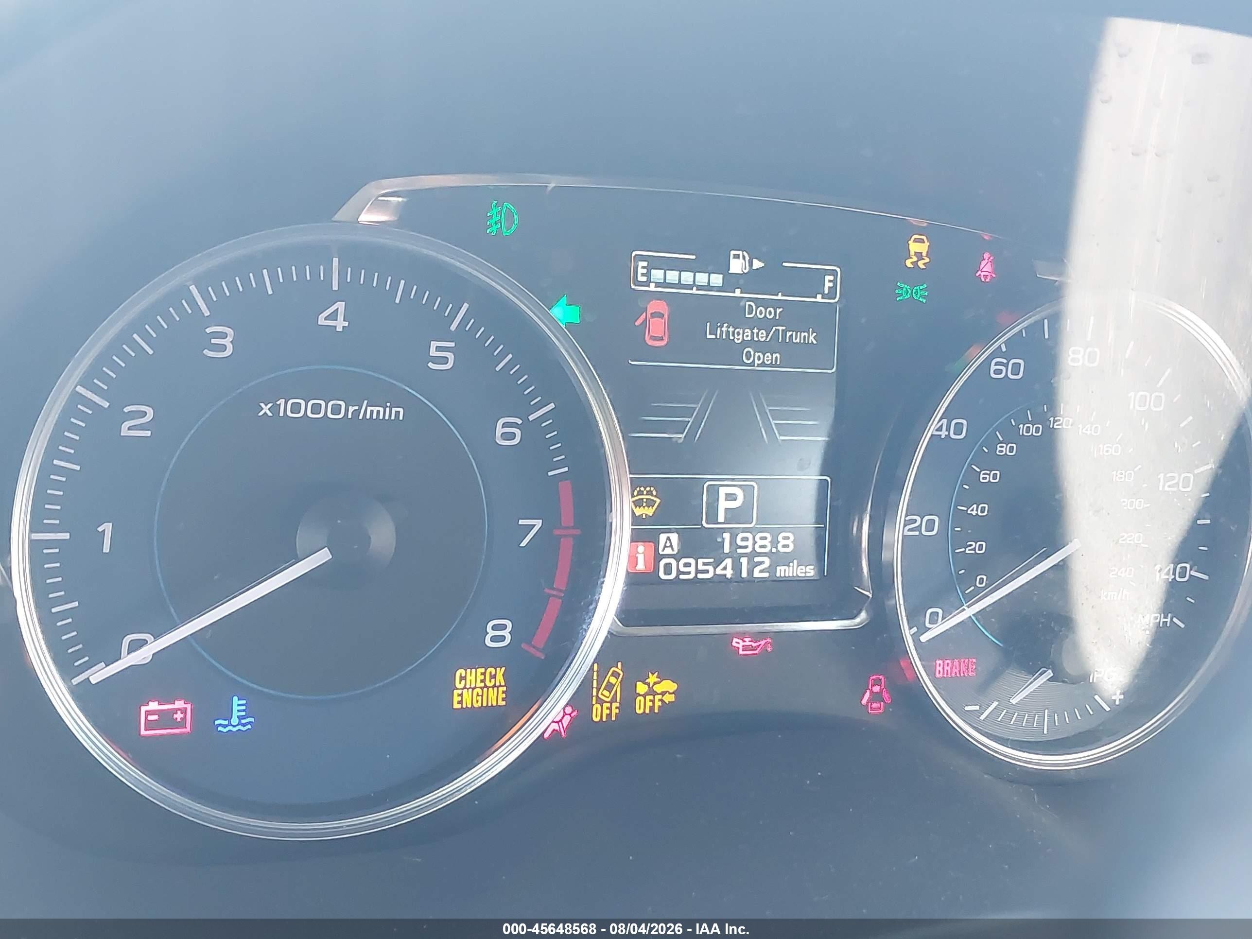 2015 Subaru Impreza 2.0i Sport Premium Черный vin: JF1GPAY64F8243593