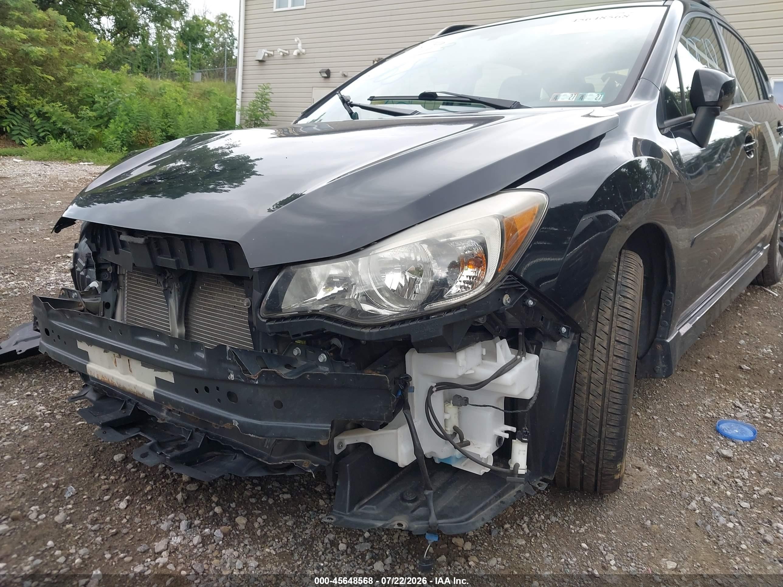 2015 Subaru Impreza 2.0i Sport Premium Черный vin: JF1GPAY64F8243593