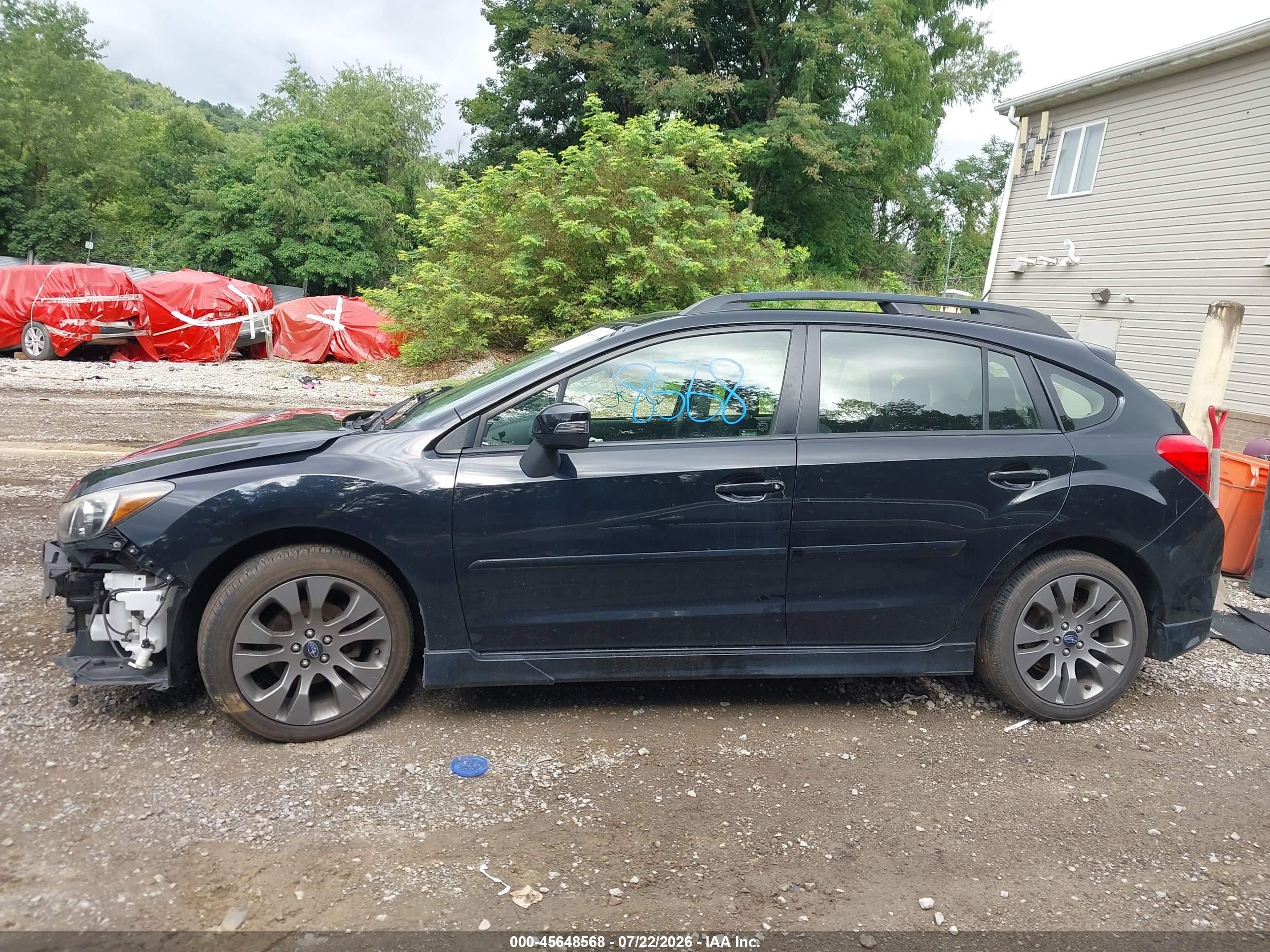 2015 Subaru Impreza 2.0i Sport Premium Черный vin: JF1GPAY64F8243593