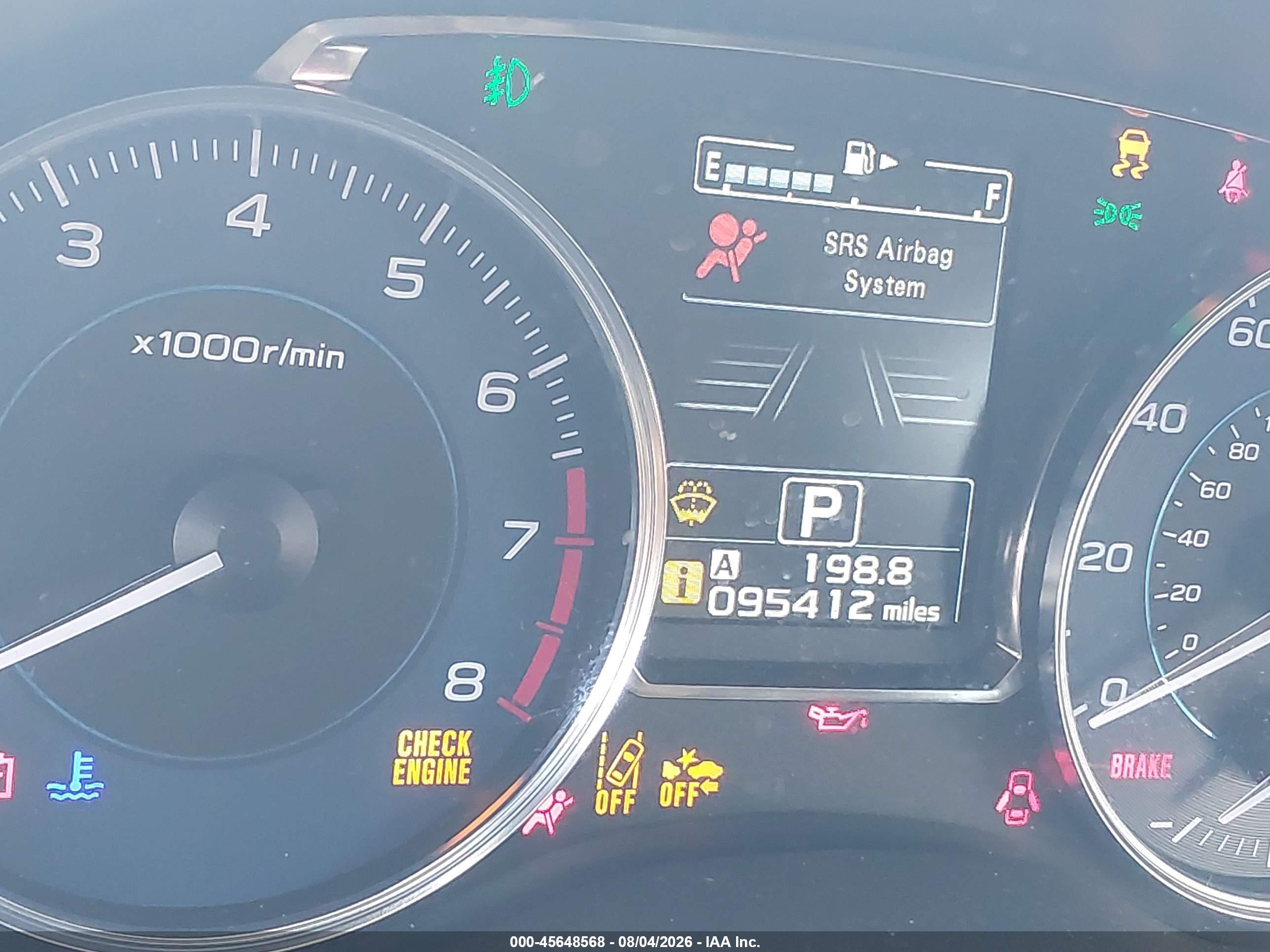 2015 Subaru Impreza 2.0i Sport Premium Черный vin: JF1GPAY64F8243593