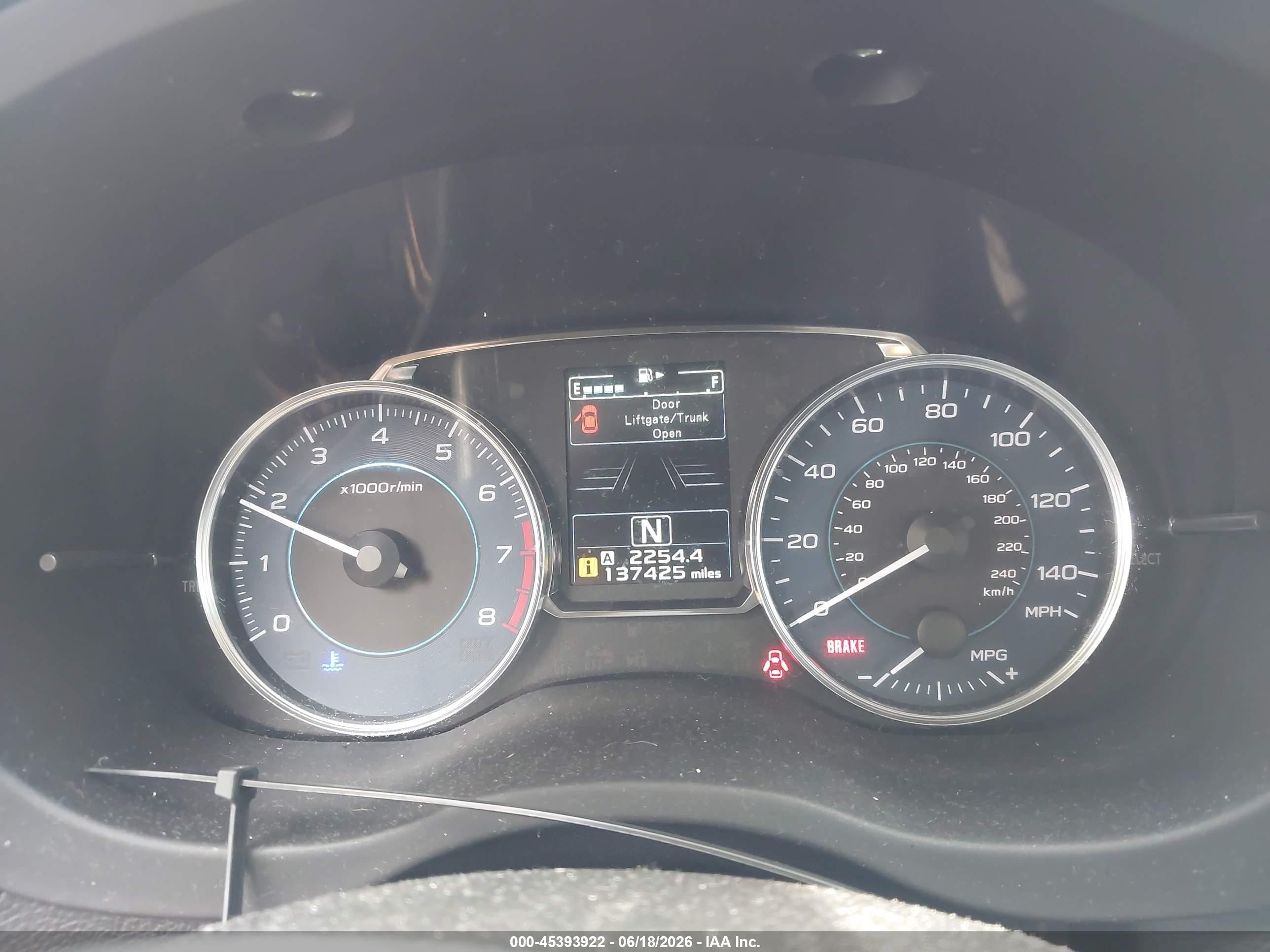 2015 Subaru Impreza 2.0i Sport Premium Gray vin: JF1GPAY66F8233082
