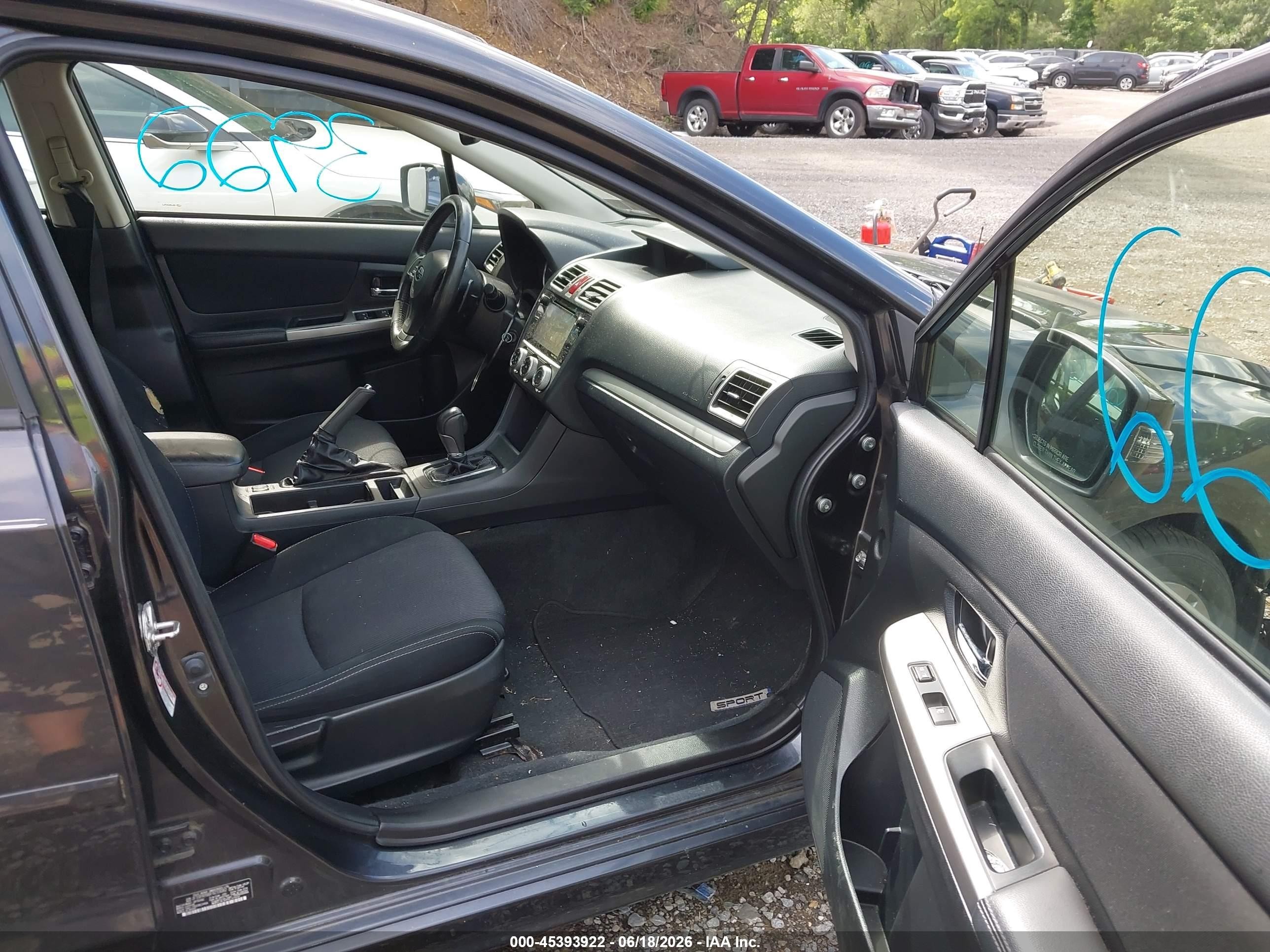 2015 Subaru Impreza 2.0i Sport Premium Gray vin: JF1GPAY66F8233082