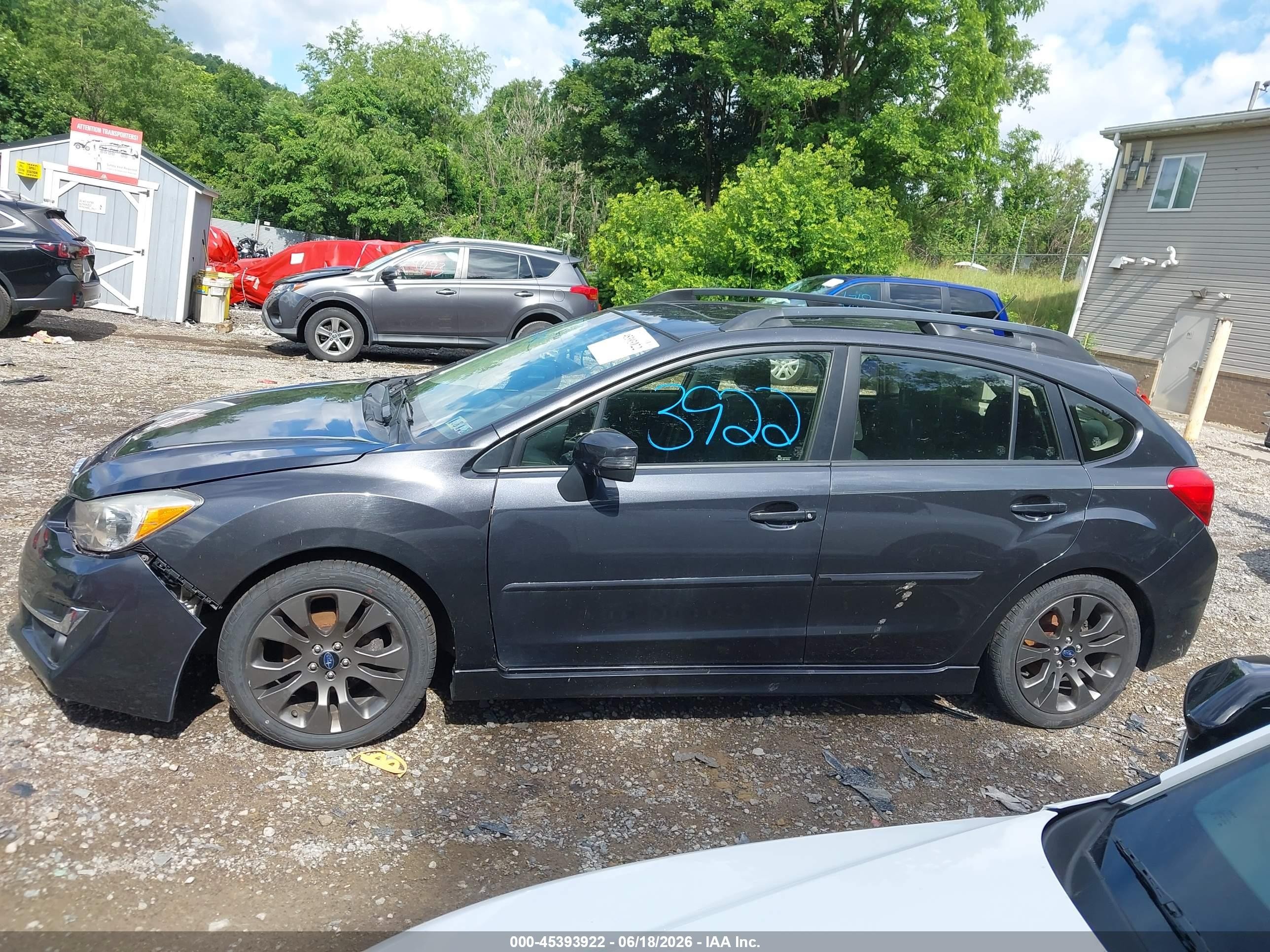 2015 Subaru Impreza 2.0i Sport Premium Gray vin: JF1GPAY66F8233082