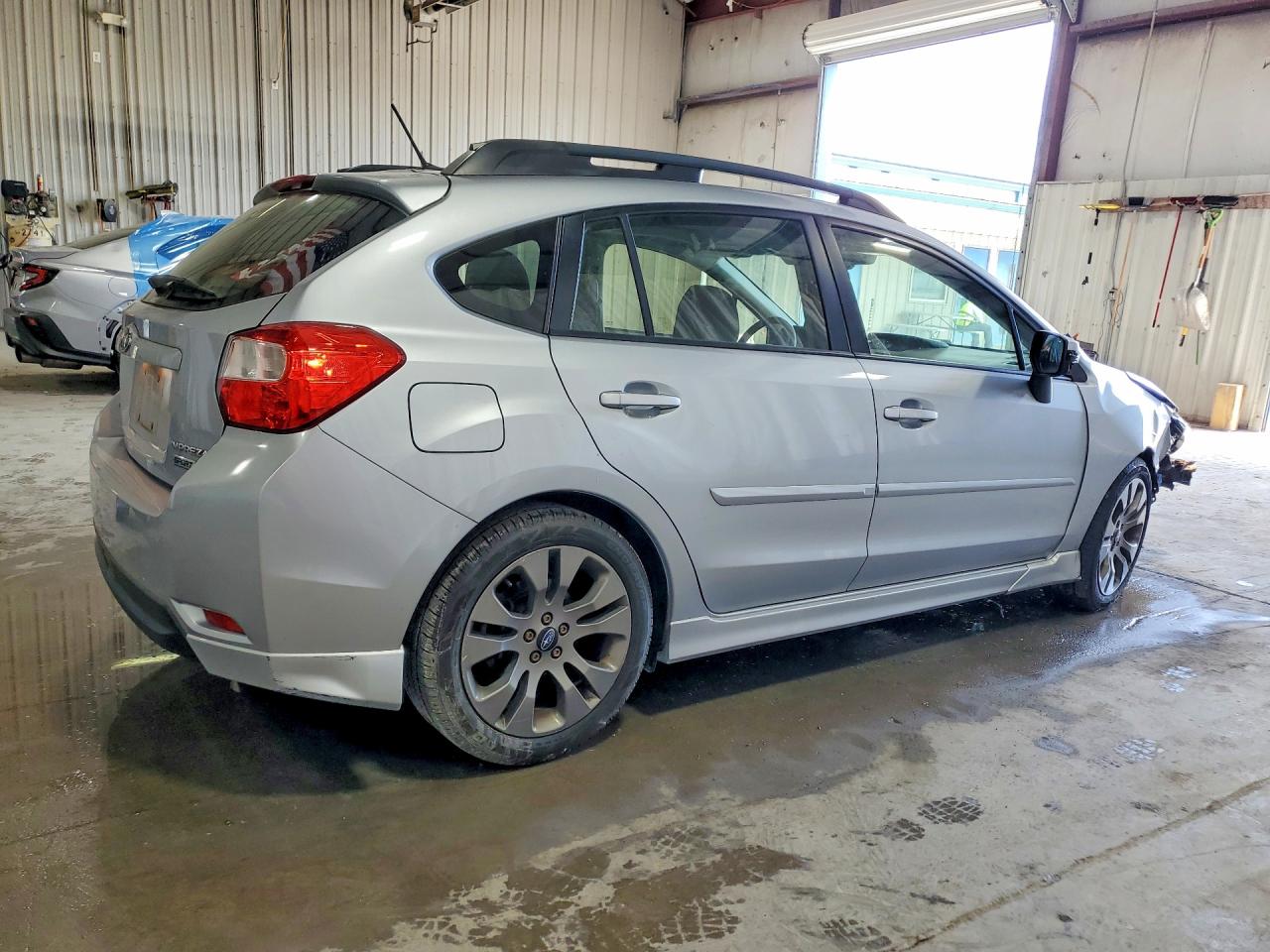 2015 Subaru Impreza Sport Silver vin: JF1GPAY67FH291539